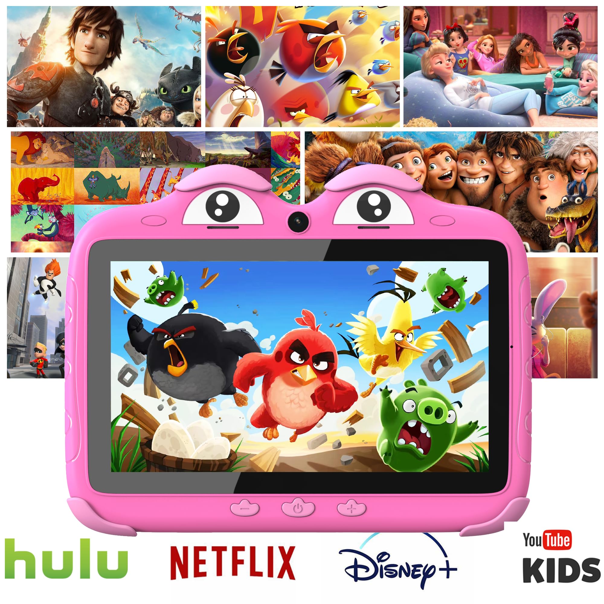 Kids Tablet 7 Inch Tablet For Kids Toddler Tablet For Toddlers 32 Gb Kids Tablets For Kids Android Children'S Tablet With Dual C