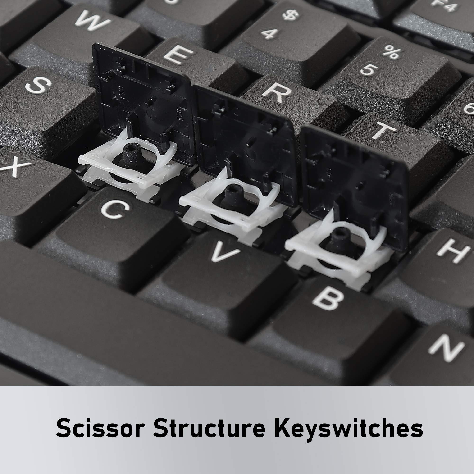 I-Rocks Black Usb Wired Slim Keyboard (Kr-6421-Bk)