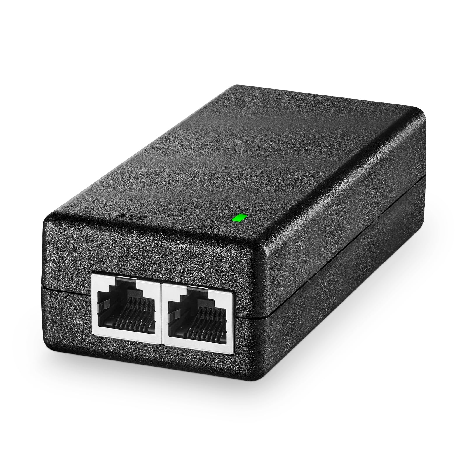 Yulinca Gigabit Poe Injector 15.4W, 802.3Af Power Over Ethernet Poe Adapter, 10/100/1000Mbps, Non Poe To Poe Adapter, Plug & Pla