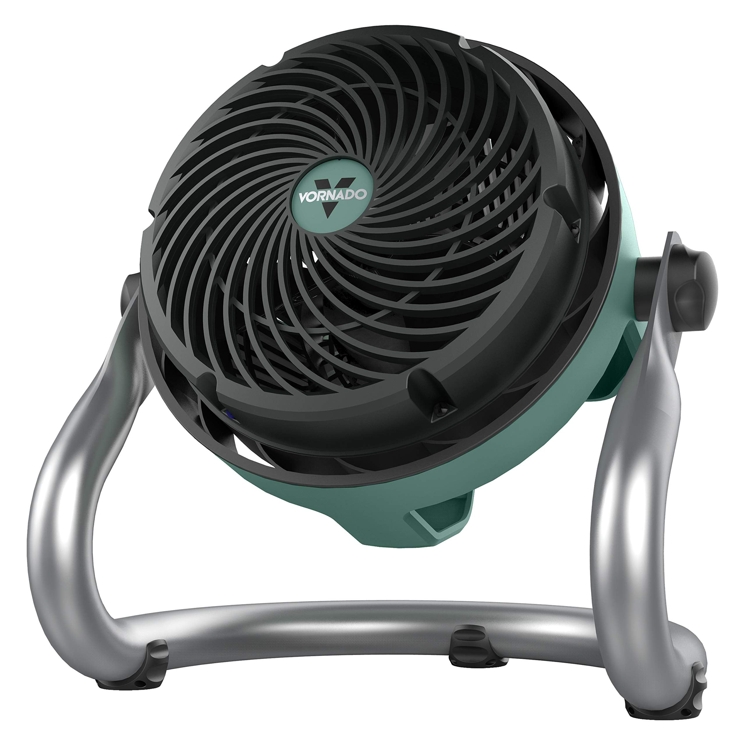 Vornado Exo51 Heavy Duty Air Circulator Shop Fan With Ip54 Rated Dustproof And Water Resistant Motor, Green, Cr1 0389 17, Medium