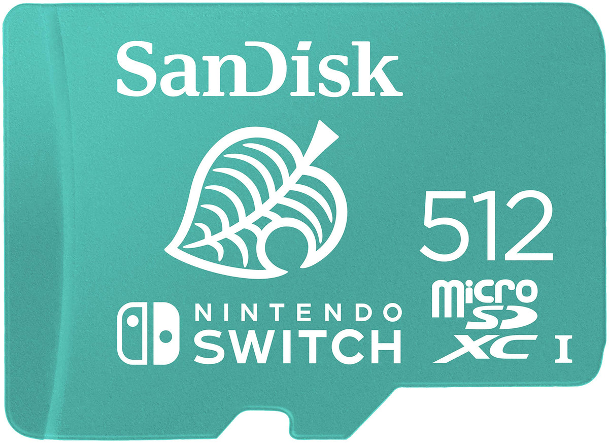 Sandisk 512Gb Microsdxc Card, Licensed For Nintendo  Switch   Sdsqxao 512G Gnczn