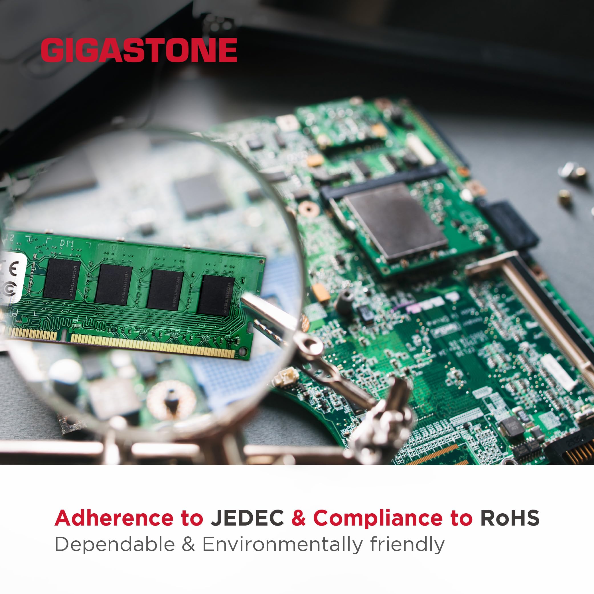 ?Ddr3 Ram? Gigastone 128Gb Kit (16X8Gb) Ddr3/Ddr3L 1600Mhz (1333Mhz) Pc3-12800 (Pc3-10600) Cl11 1.35V/1.5V 2Rx8 Udimm 240 Pin Un