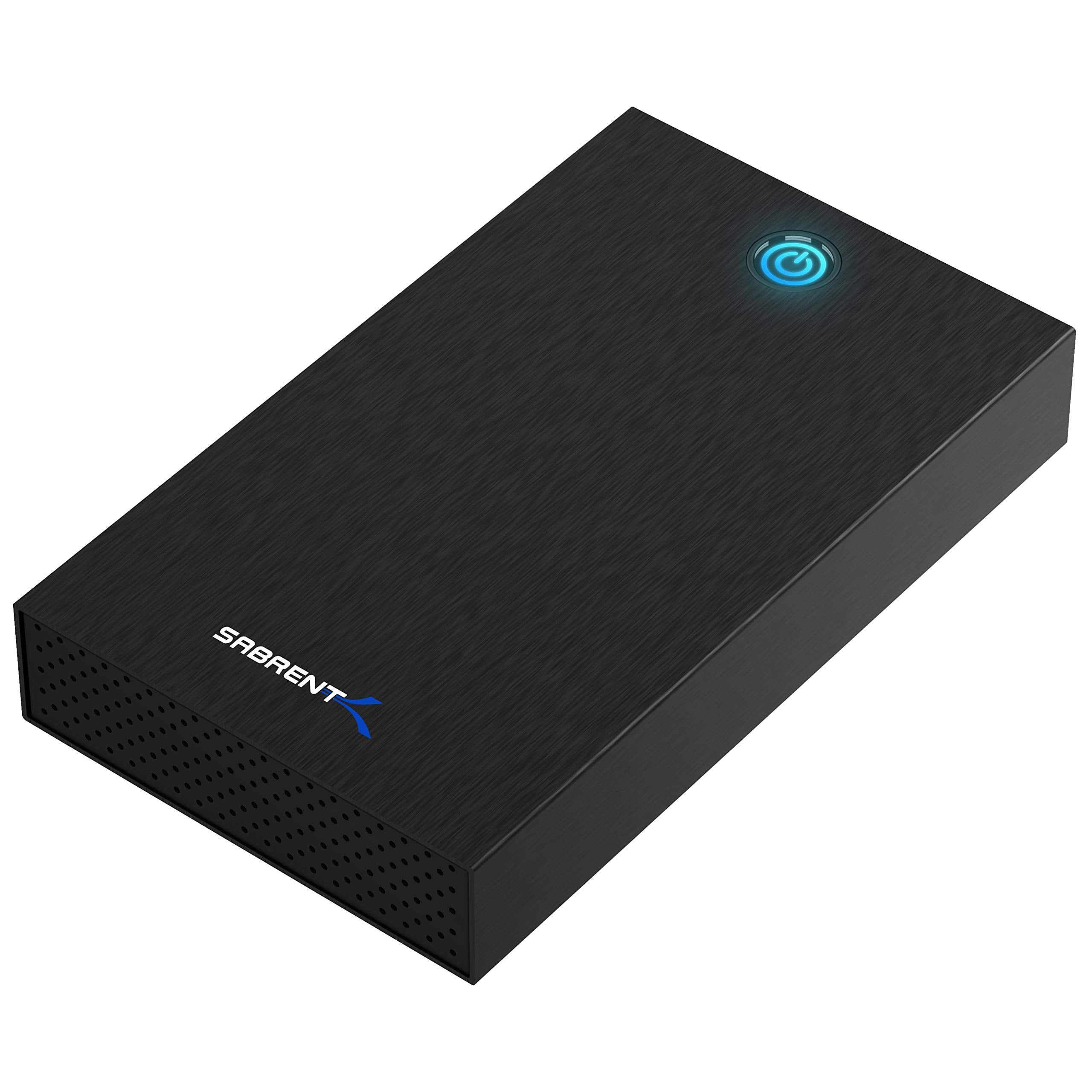 Sabrent Usb 3.0 2.5/3.5In Sata Hard Drive Enclosure, Tool Free, Aluminum Shell, Abs Tray, Shock Absorption, Led, Usb 1.1/2.0 Com