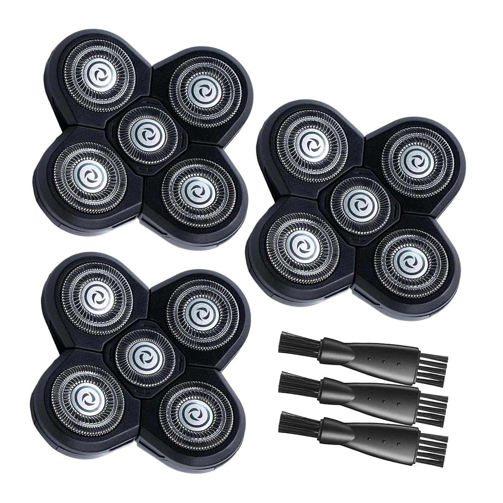 Uijino Head Shavers For Bald Men Freedom Blades, Freedom Razor Replacement Blades Freedom Razor Blades, 3Pack Head Shaver Replac