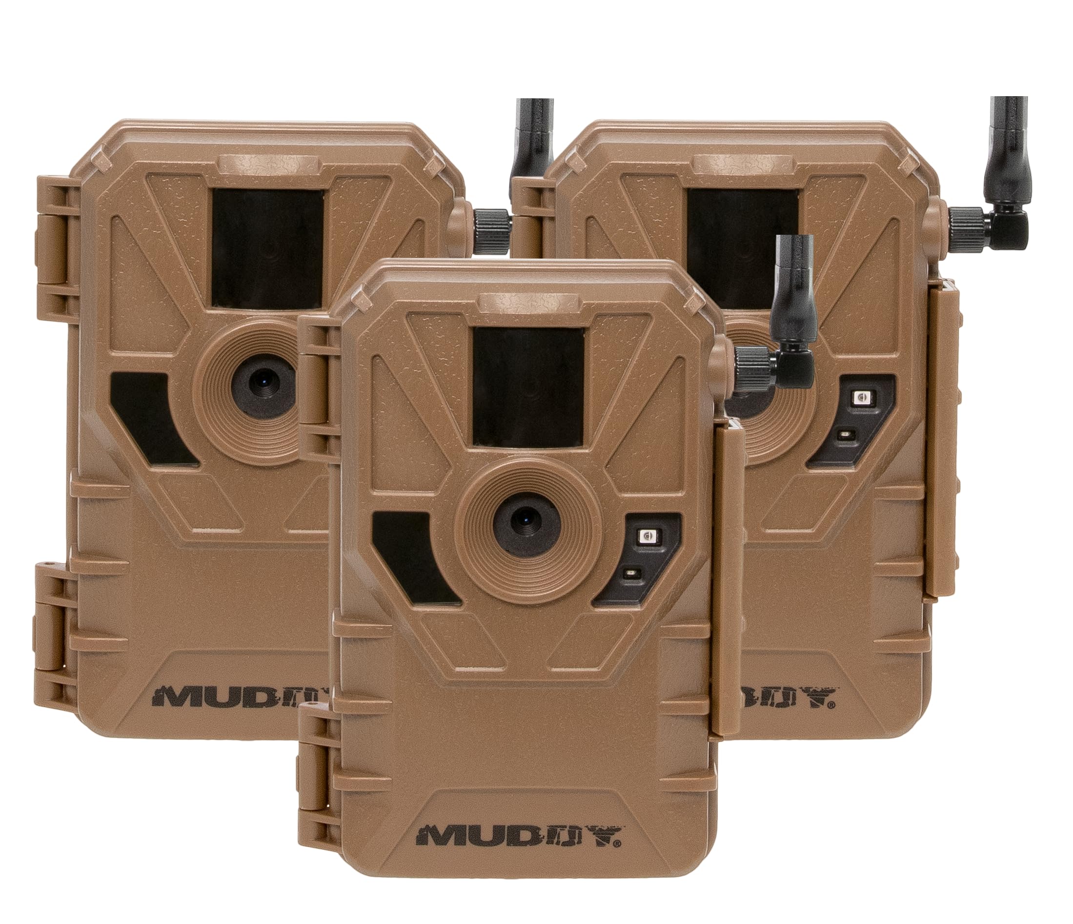 Muddy Manifest 2.0 Cellular Trail Camera, Quick Scan Ar Code, 16 Megapixels, At&T, Stealth Cam Command App,1080P,Motion Only - 3