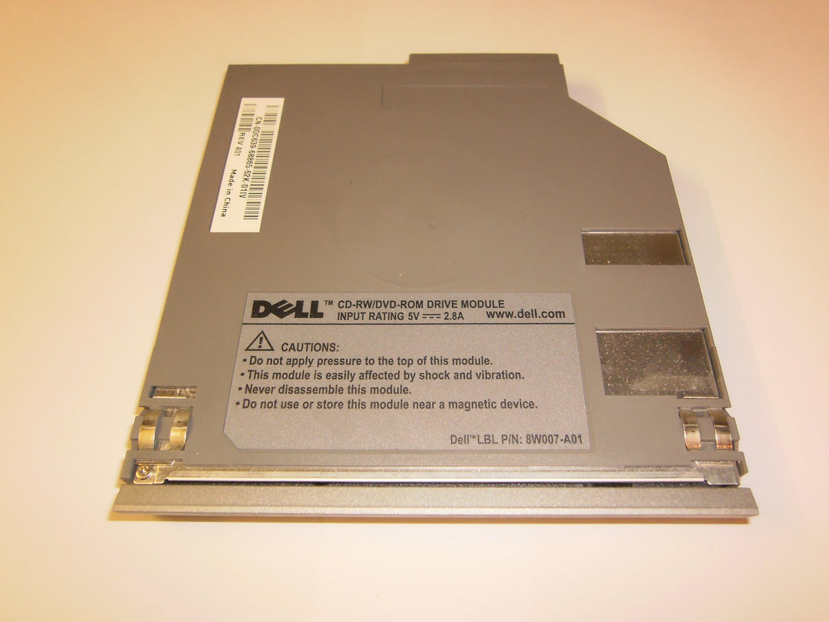 Dell 8W007 A01 24x CD RW/8x DVD ROM Notebook IDE Drive (Silver)