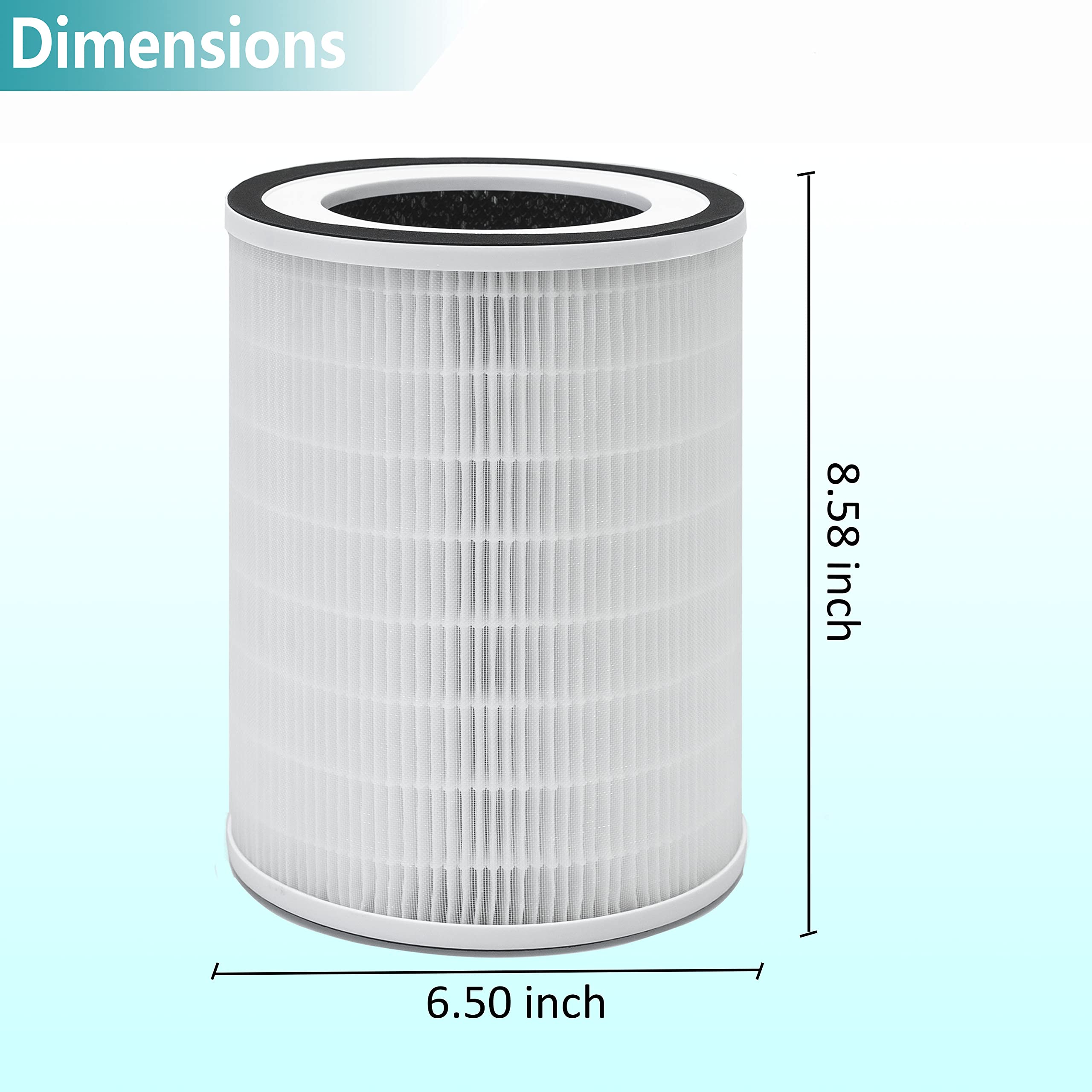 Lhari True Hepa Kilo Filter Compatible With Afloia Kilo, Kiloplus, Kilopro, Miro,Miro Pro Air Purifier And Morento Mr Kilo, Kalo