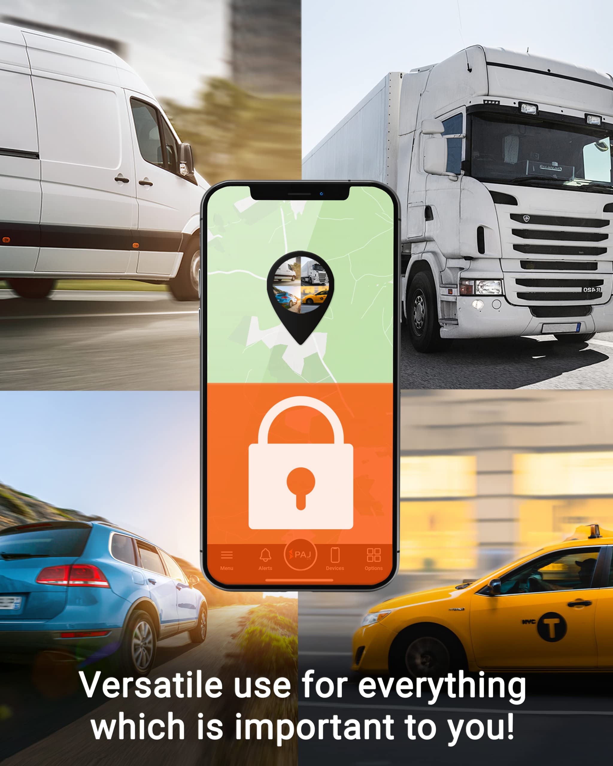 Paj Gps Obd Gps Tracker 4G Lte, Fleet Gps Tracker, Real Time Tracking Device For Trucks & Transporters, Car Tracking With Alarm