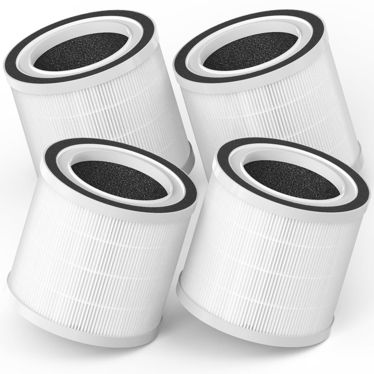 Breabetter Breeva A1 True Hepa Replacement Filter Compatible With Tcl Purifier Breeva A1/A1W, Part # Breeva A1F(4 Pack)