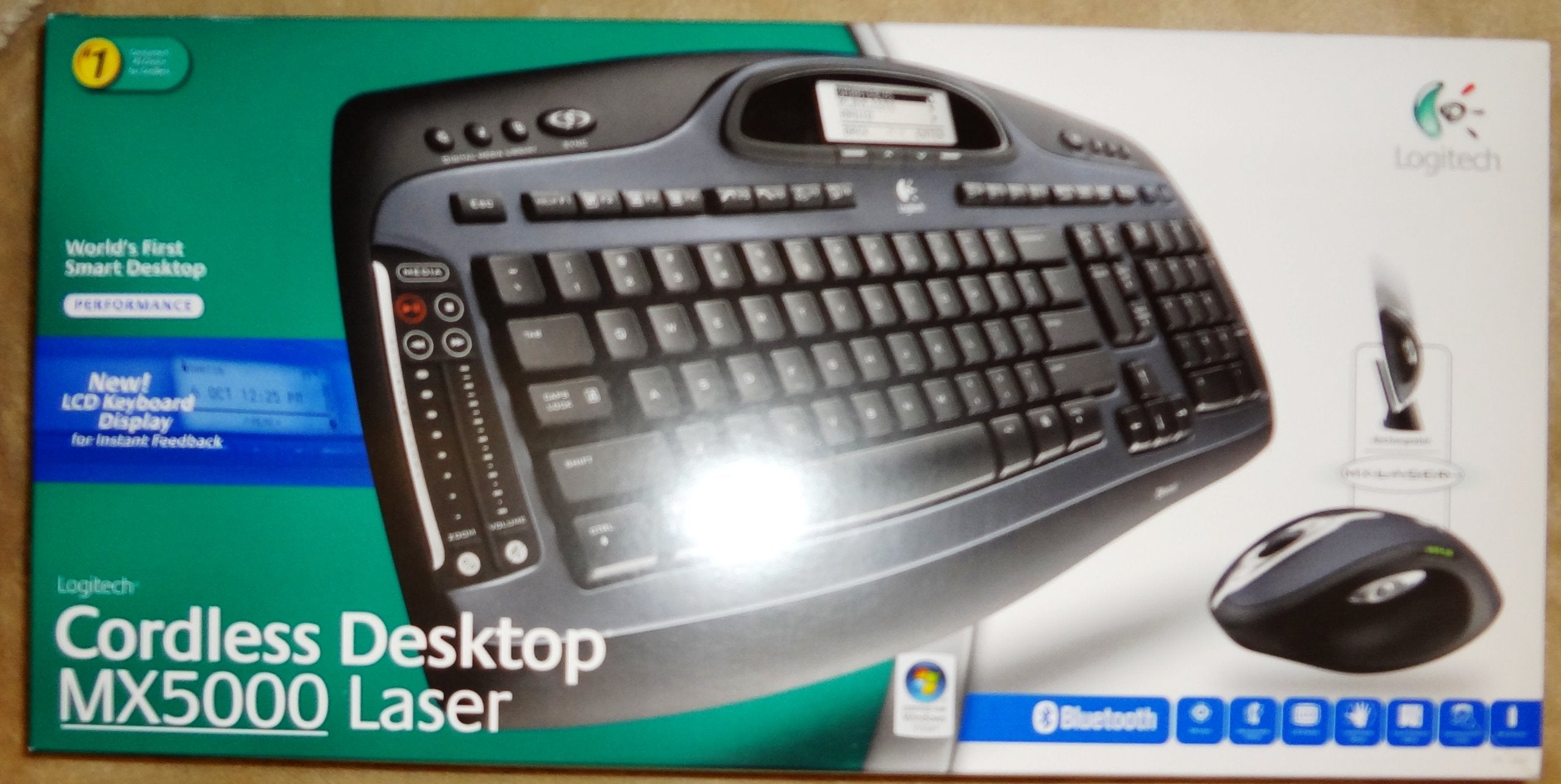 Logitech Cordless Desktop Mx 5000 Laser (967558 0403)