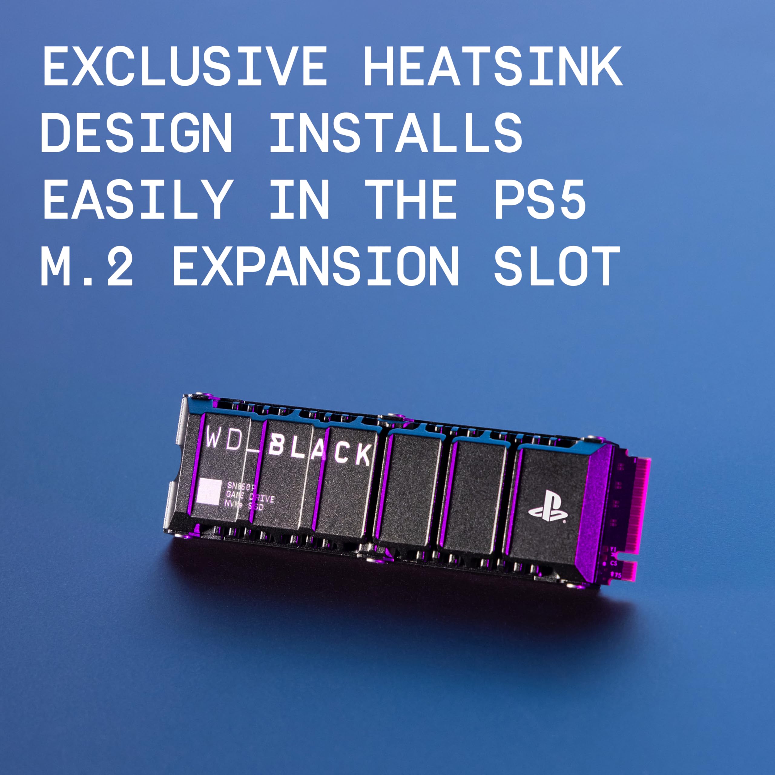 Wd_Black 8Tb Sn850P Nvme M.2 Ssd Officially Licensed Storage Expansion For Ps5 Consoles, Up To 7200Mb/S, With Heatsink   Wdbbyv0