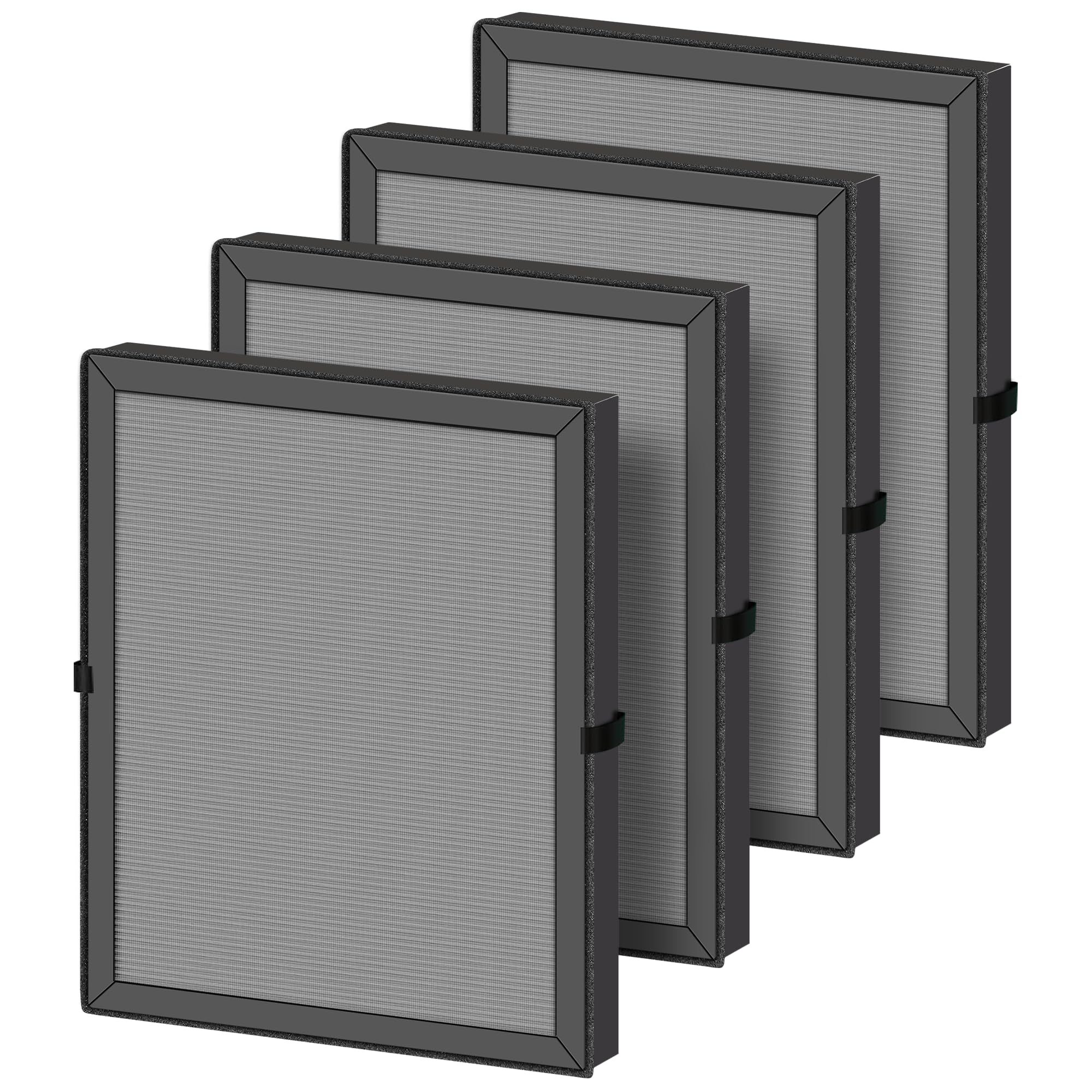 Mk04 Air Filter Replacement For Mk04 Mg04Jh Air Purifier, Petox 4 In 1 H13 True Hepa High Efficiency Activated Carbon Filter, Sm