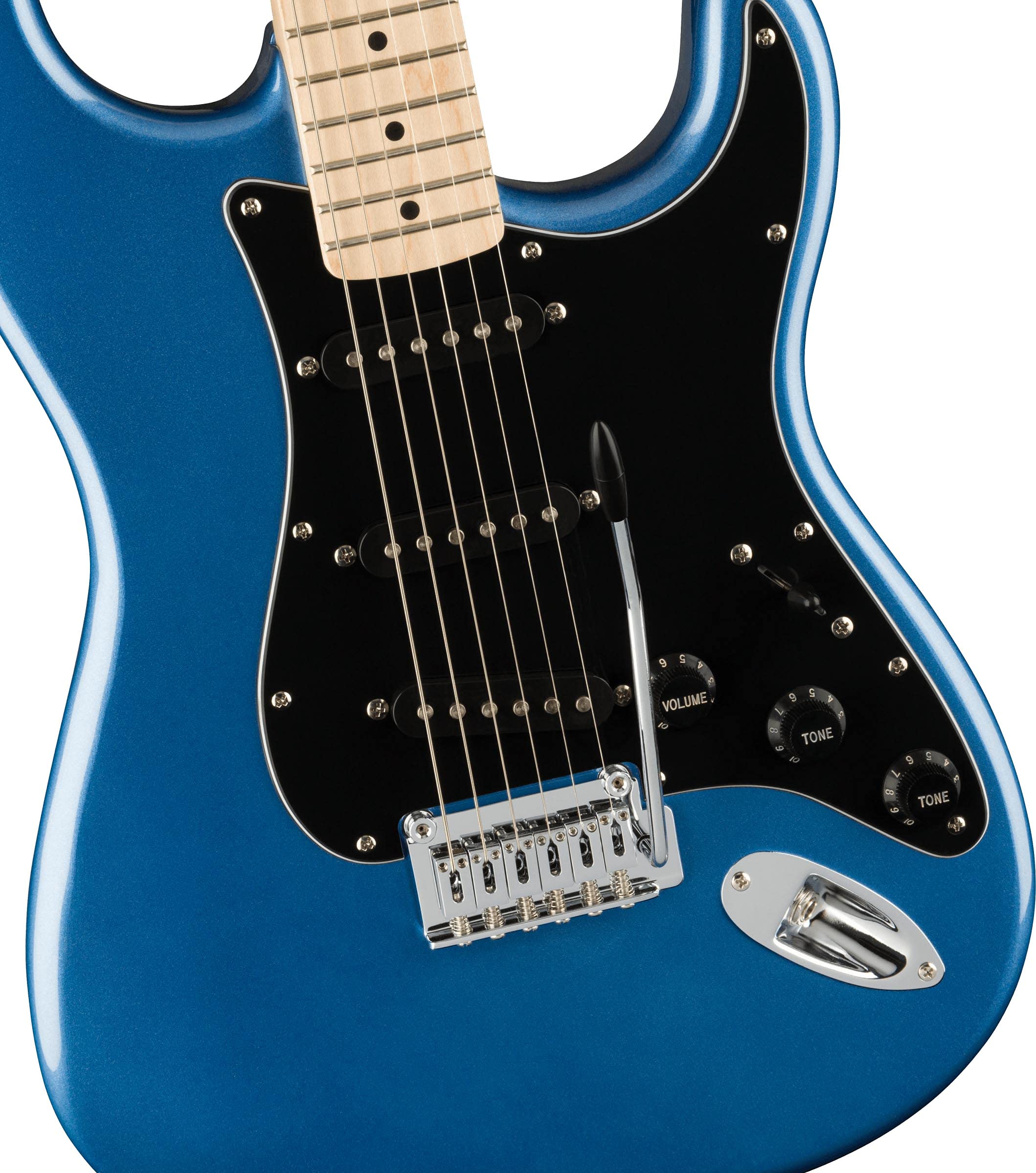 Fender Squier Affinity Stratocaster - Lake Placid Blue Bundle With Frontman 10G Amplifier, Gig Bag, Tuner, Instrument Cable, Str