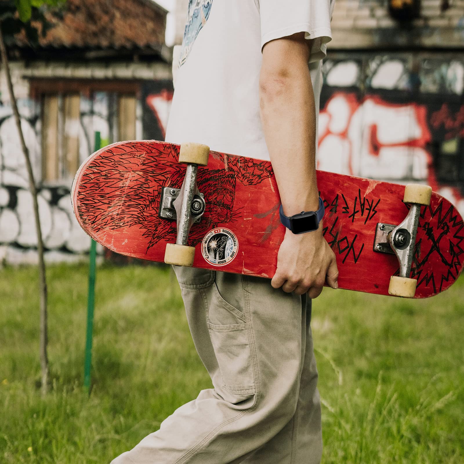 E Ecsem Replacement Watch Bands For Veryfitpro Id205L Smart Watch And Id205G,Id205S,Id205U,Sw020,Sw023,Sw025 Smart Watch Silicon