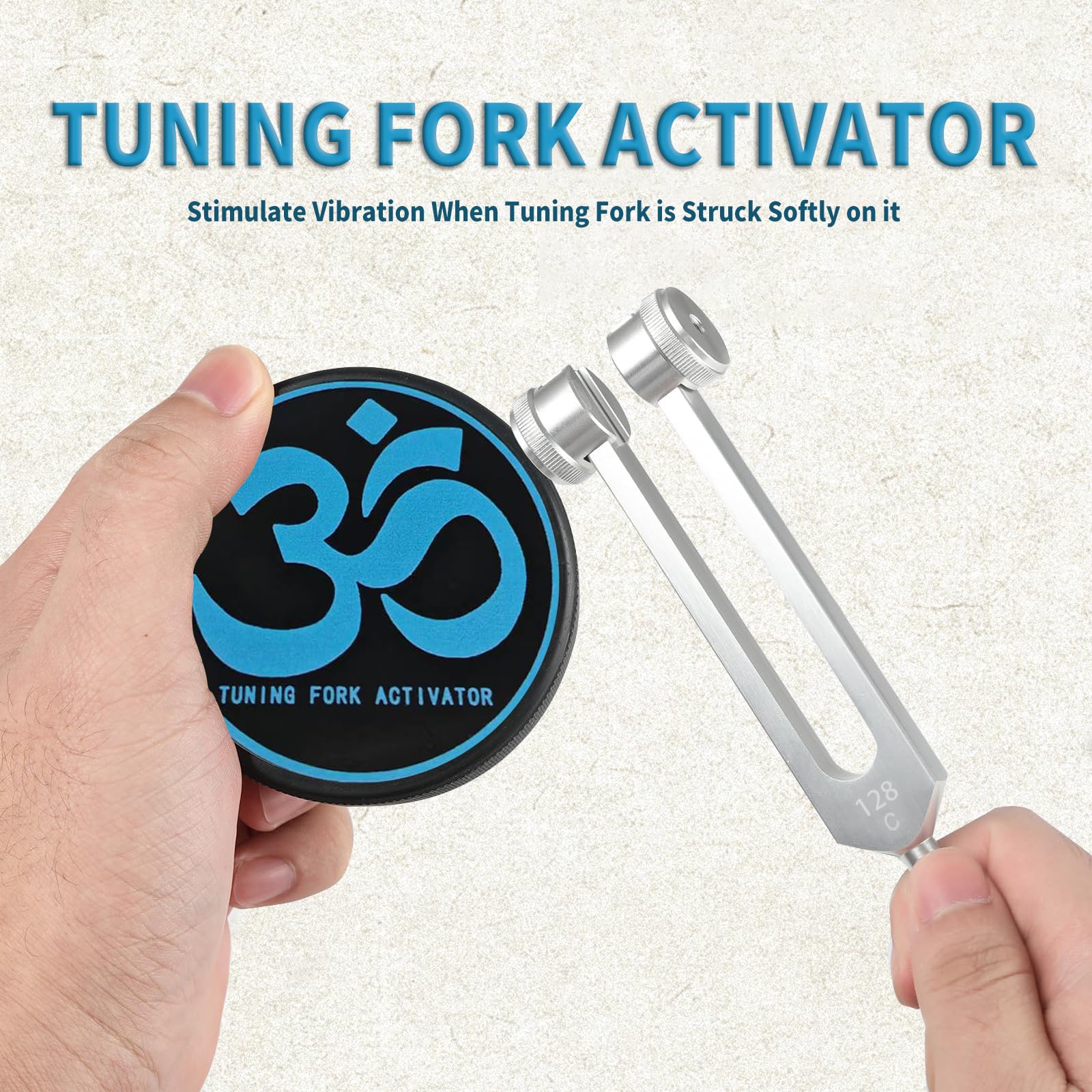 Kaigeszad Tuning Fork Activator For Tuning Fork Healing Rubber Tuning Fork Activator Maximum Vibration And Sustain Minimal Noise