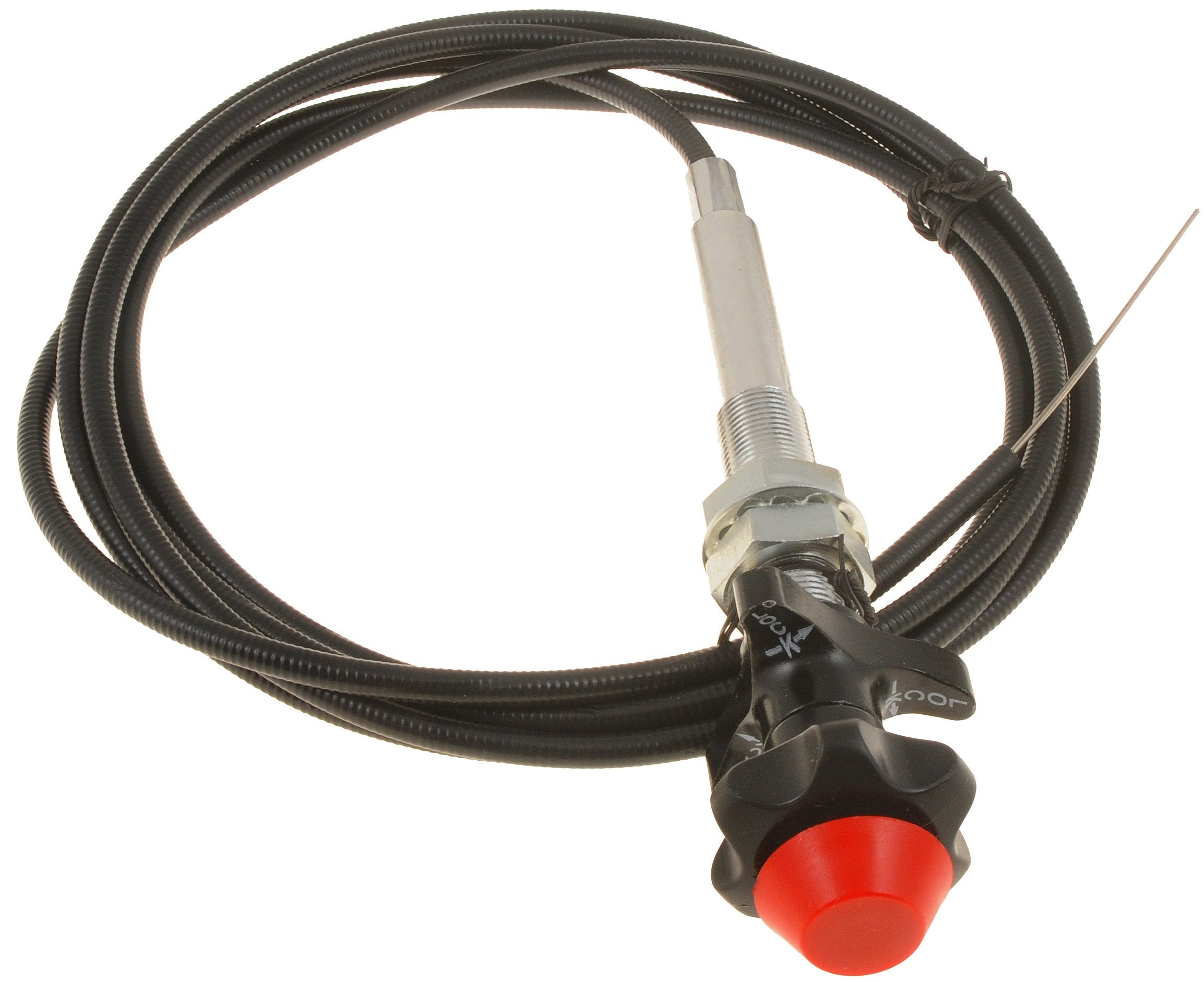 Control Cables With 2 In. Black Knob, 10 Ft. Length