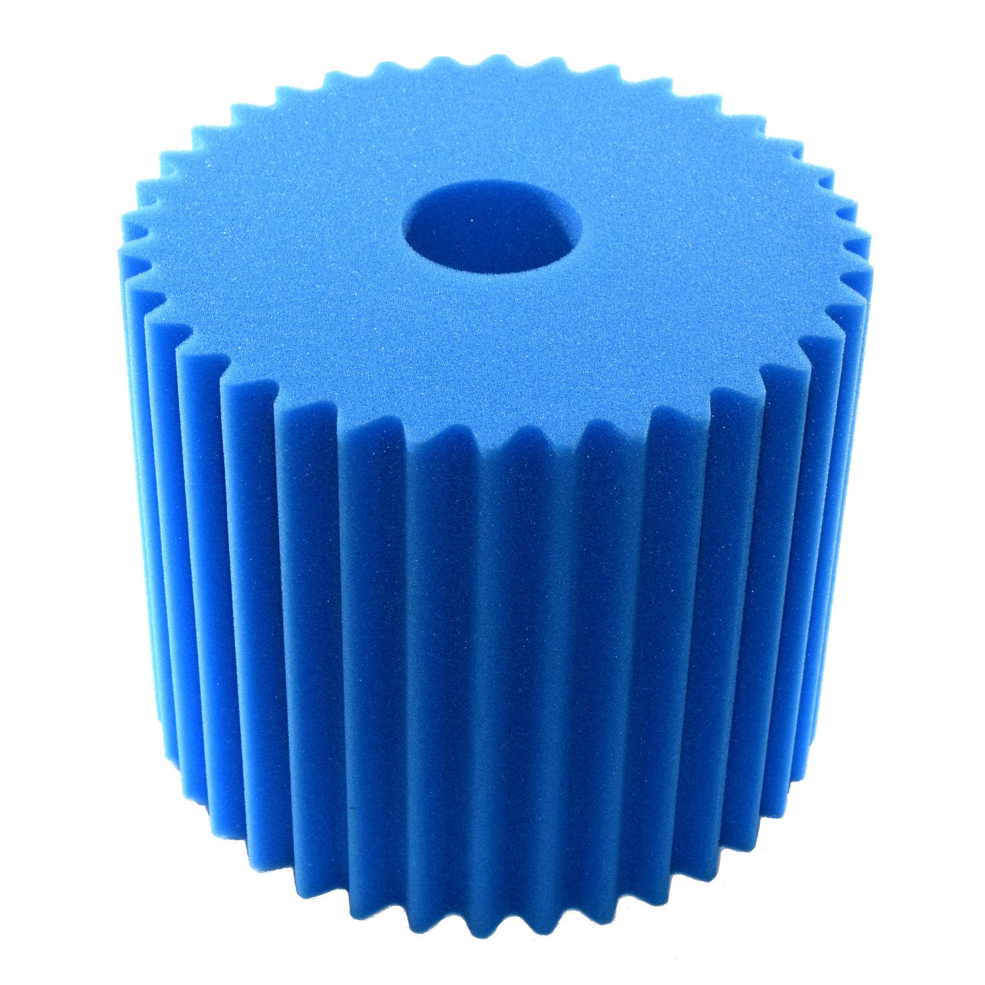 Hqrp Blue Foam Filter (7'' X 8 1/2'') Compatible With Electrolux Aerus Centralux Central Vacuums E130 E130A E130B E130F E130G E1