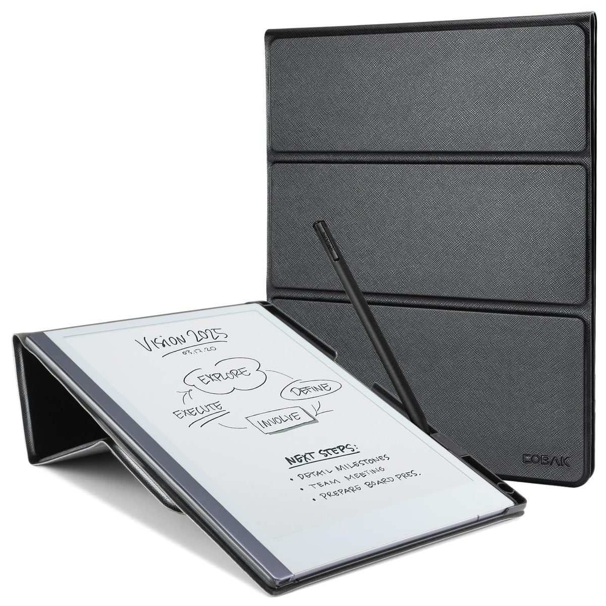 Cobak Case For Remarkable 2  With Pen Holder And Multi Angle Foldable Stand Feature  Perfect Choice Of Remarkable 2 Case With Pe