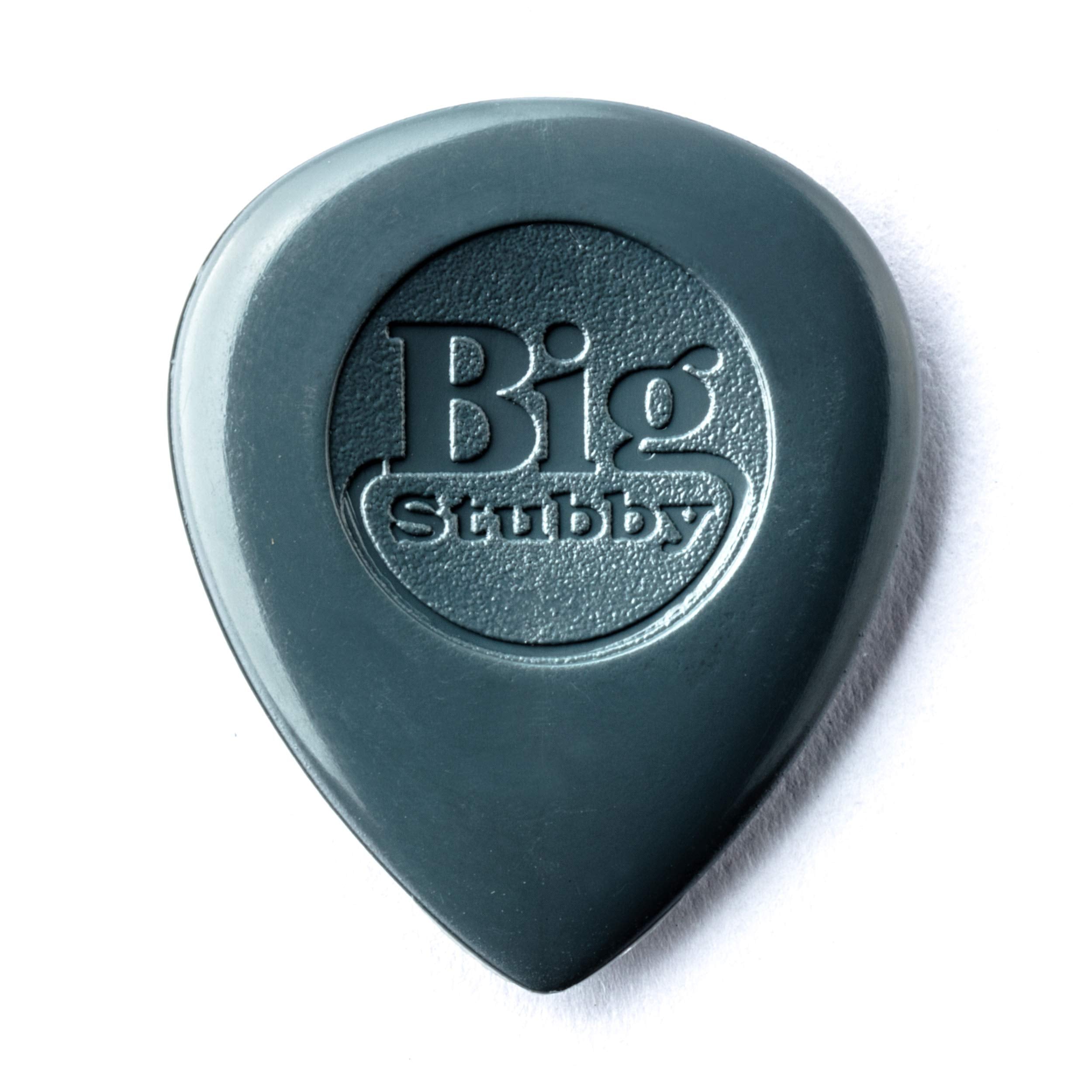 Dunlop 445R3.0 Nylon Big Stubby, Black, 3.0Mm, 24/Bag