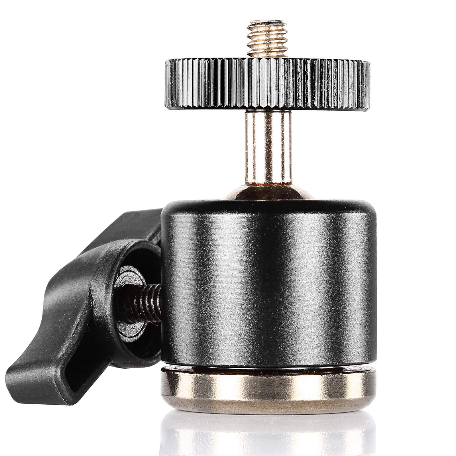Neewer Aluminum Alloy 360 Degree Rotating Swivel Mini Ball Head With 1/4'' 3/8'' Thread Base Mount For Dslr Camera Like Canon,Ni
