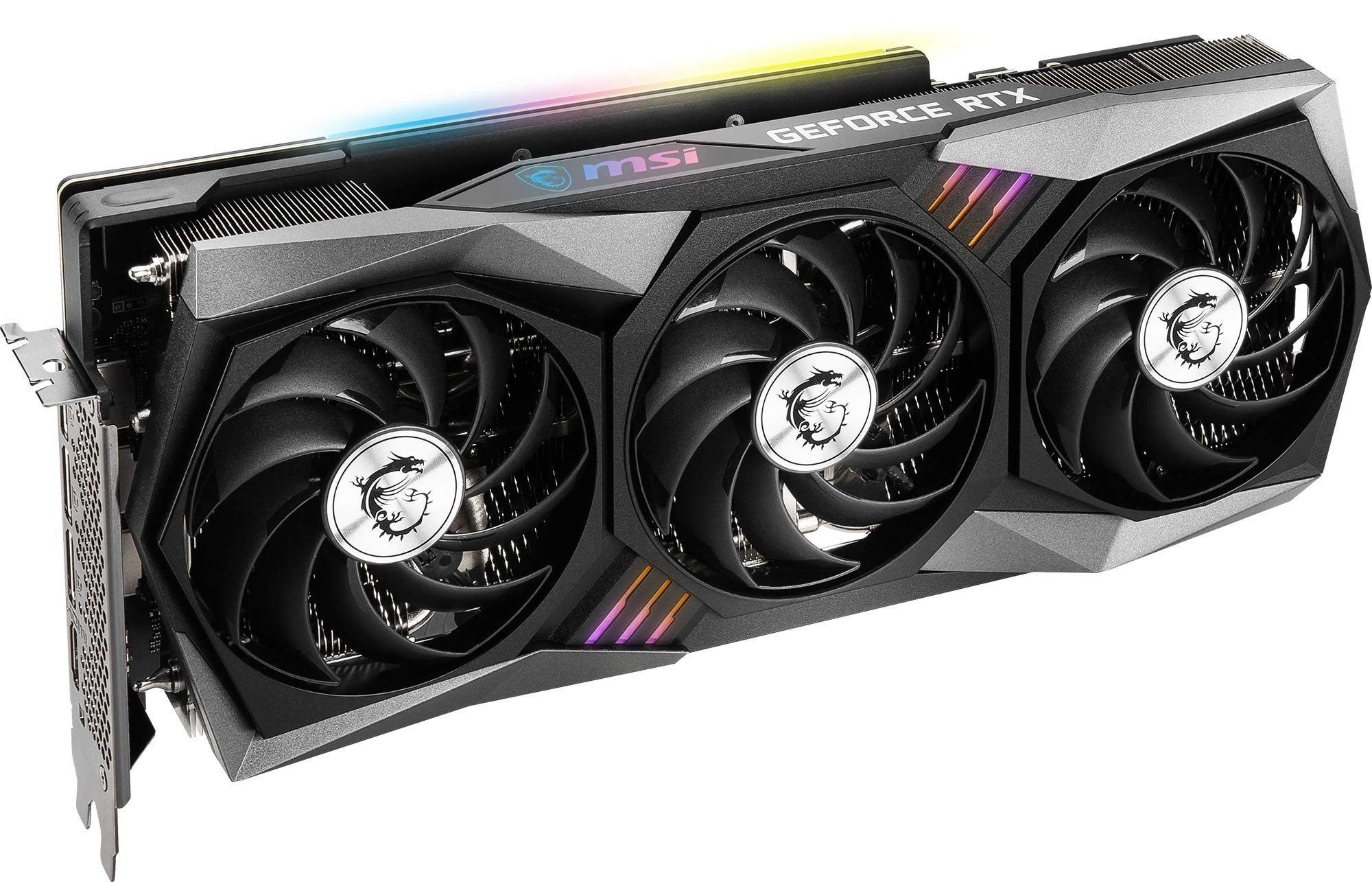 Msi Gaming Geforce Rtx 3070 8Gb Gdrr6 256 Bit Hdmi/Dp Tri Frozr 2 Torx Fan 4.0 Ampere Architecture Rgb Oc Graphics Card (Rtx 307