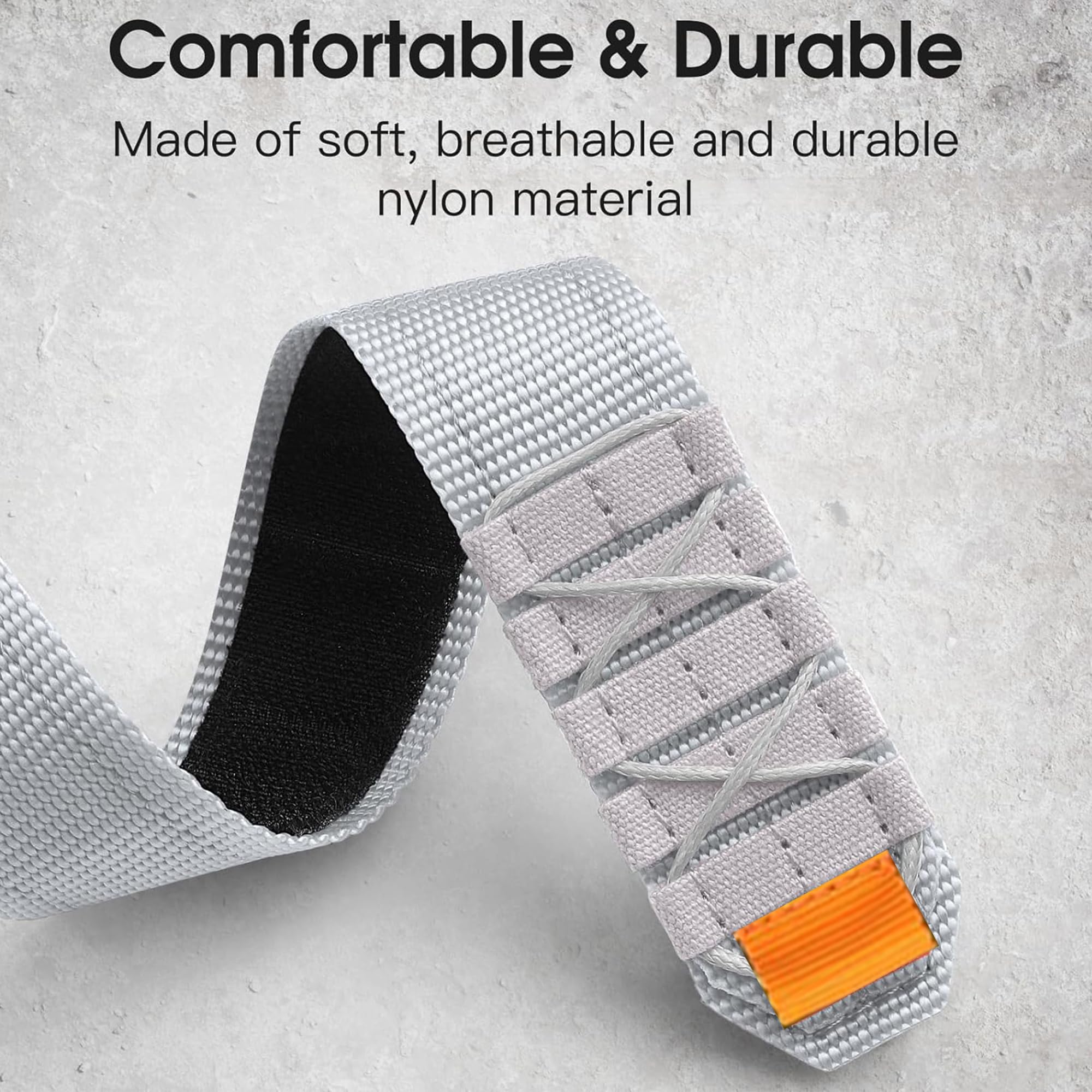 Compatible With Carbinox X-Ranger Bands, Rugged Nylon Sports Strap With Woven Loop Design Compatible With Carbinox X-Ranger, Vor