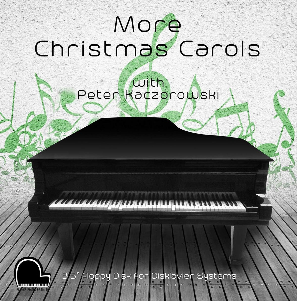 Player Piano Premier Music Compatible With Yamaha Disklavier Systems - More Christmas Carols On 3.5'' Dd 720K Square Floppy Disk