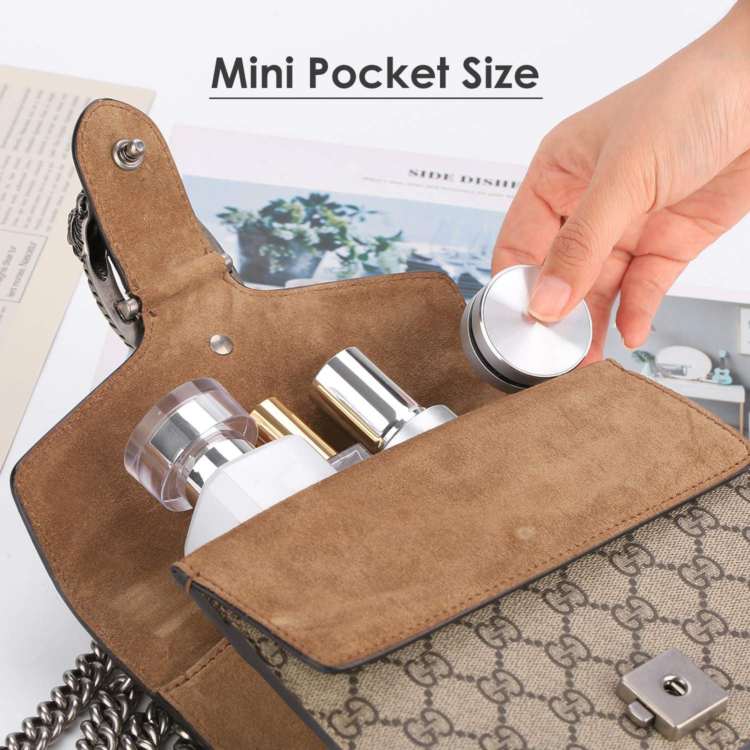 Bone Conduction Speaker, True Wireless Speakers Mini Portable Stereo Sound Creative Speaker Compatible With Iphone, Ipad, Samsun