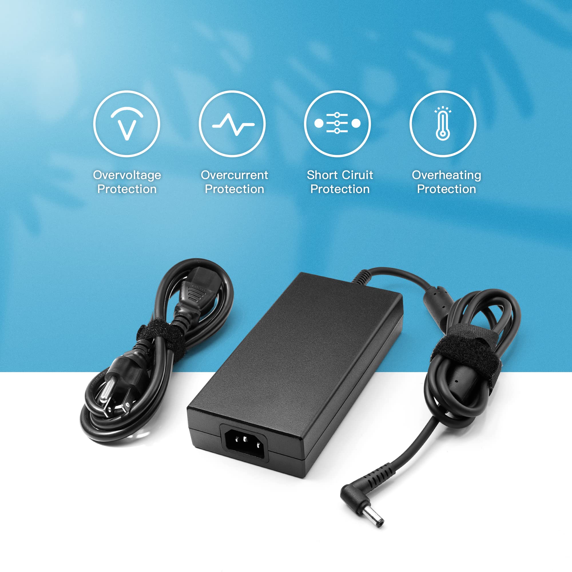 230W Laoptop Charger Fit For Msi Gs66 Gs76 Gs65 Gs75 Ws75 Ws76 Stealth Charger Chicony A17 230P1A A12 230P1A Msi Power Supply