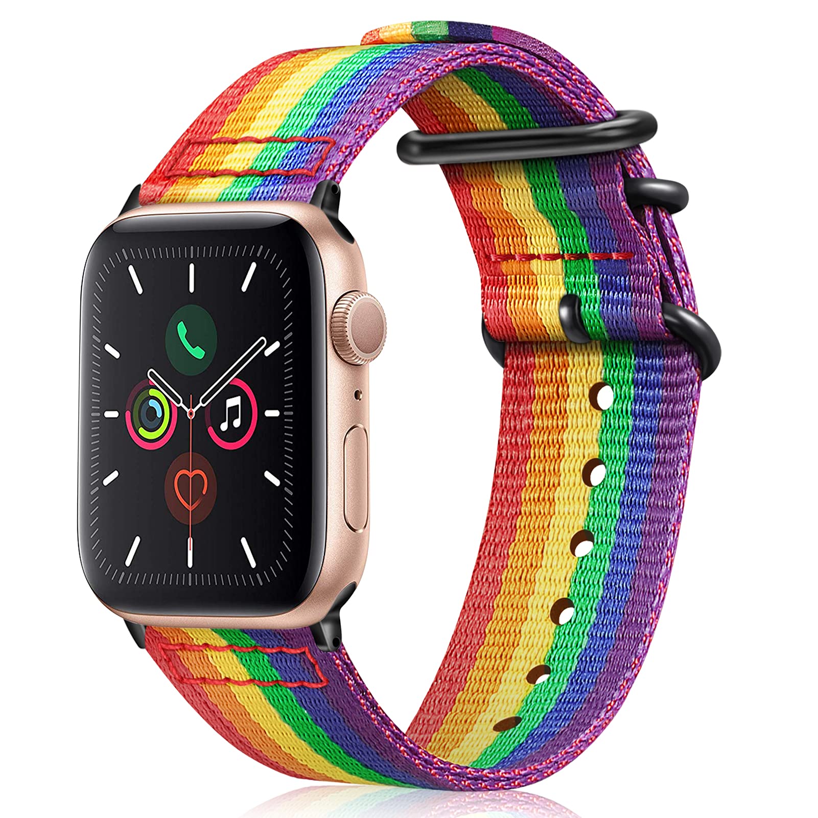 Fintie Replacement Band Compatible With Apple Watch 41Mm 40Mm 38Mm Series 8 7 6 5 4 3 2 1 Iwatch Se2 Se, Lightweight Breathable