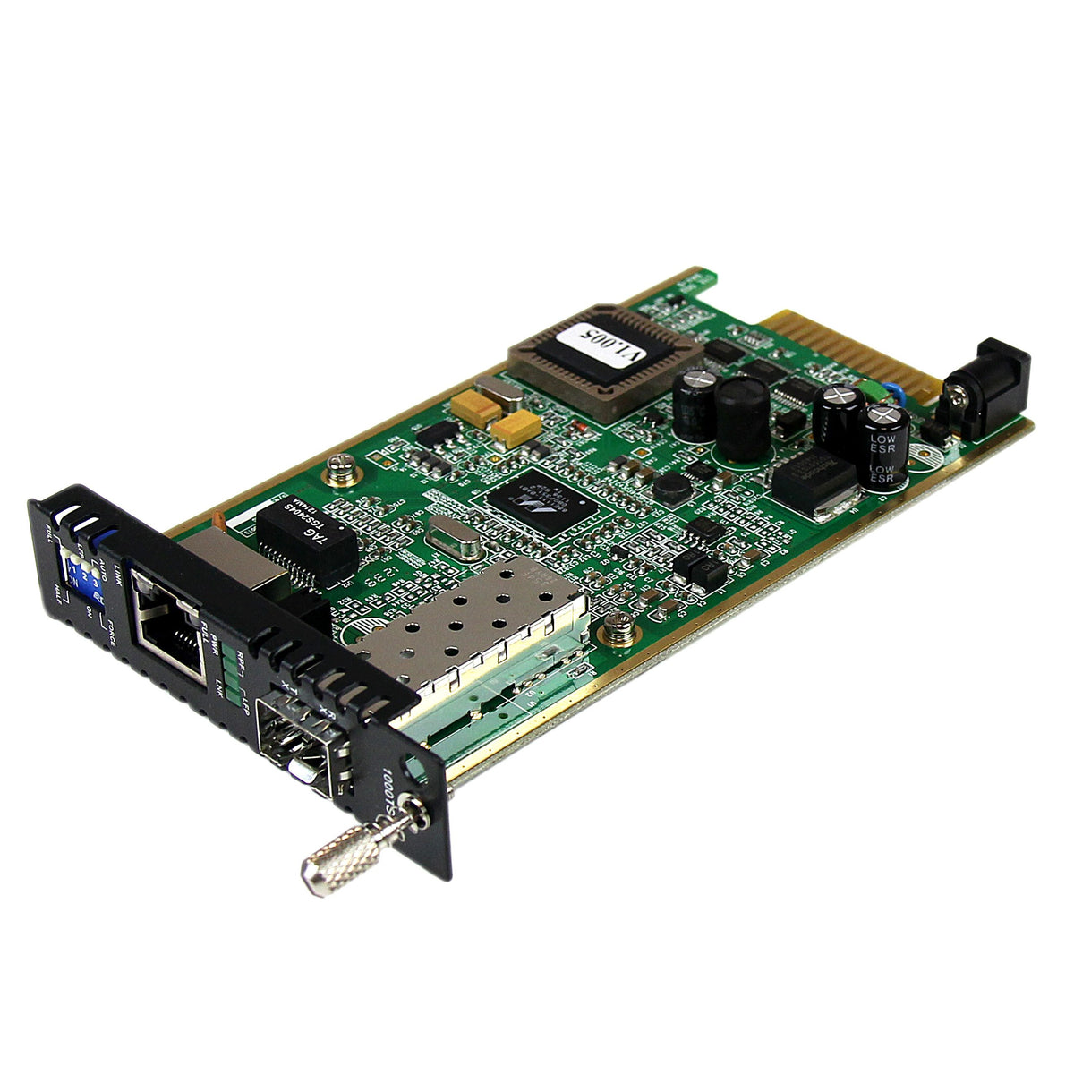 Convert A Gigabit Ethernet Connection Over Fiber Using The Gigabit Sfp Of Your C