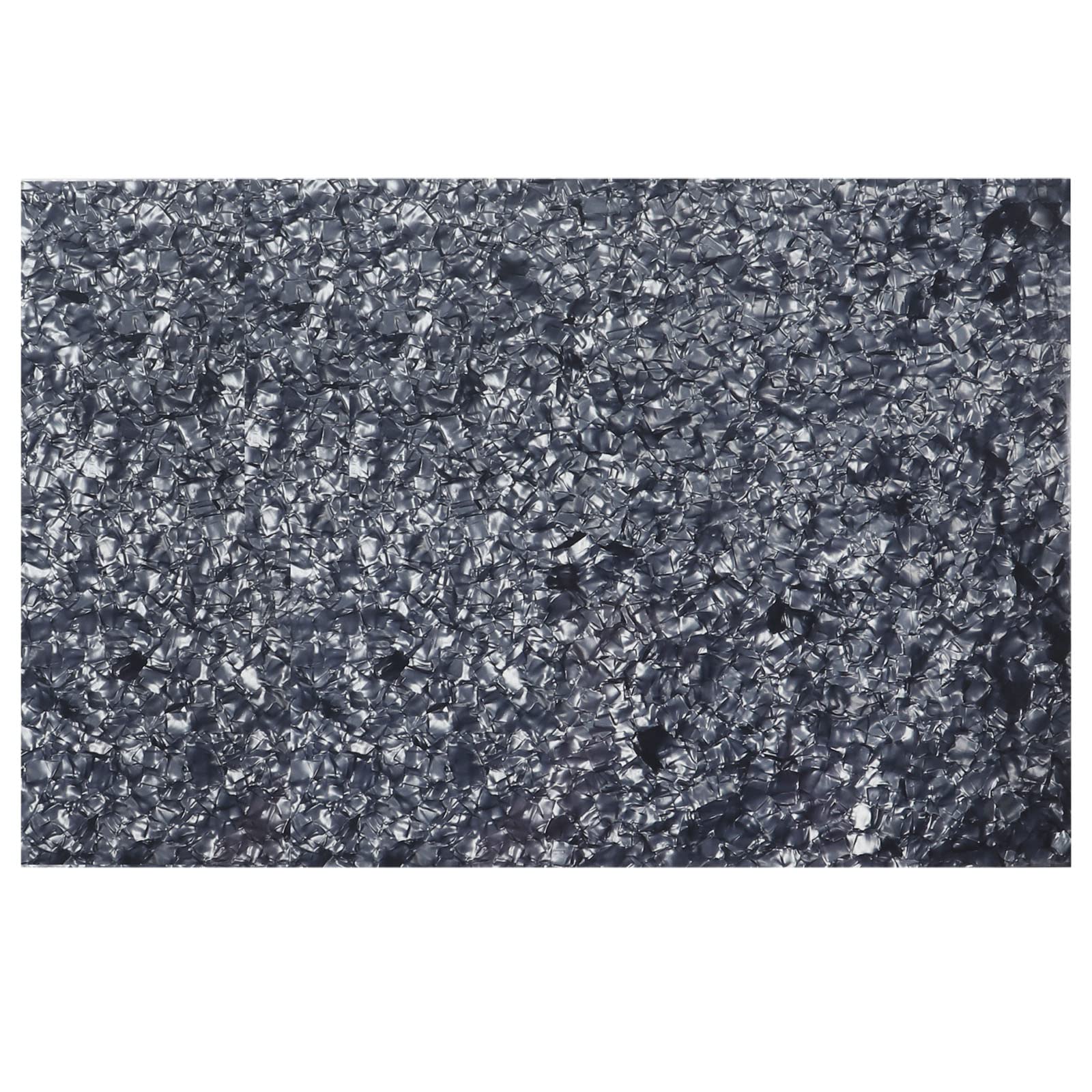 Mr.Power 11.6 X 17 Inch Diy Blank Guitar Bass Pickguard Material Scratch Plate Sheet Backplate For Strat Tele Fender Guitar Jazz P Bass Custom (4Ply Gray Pearl)