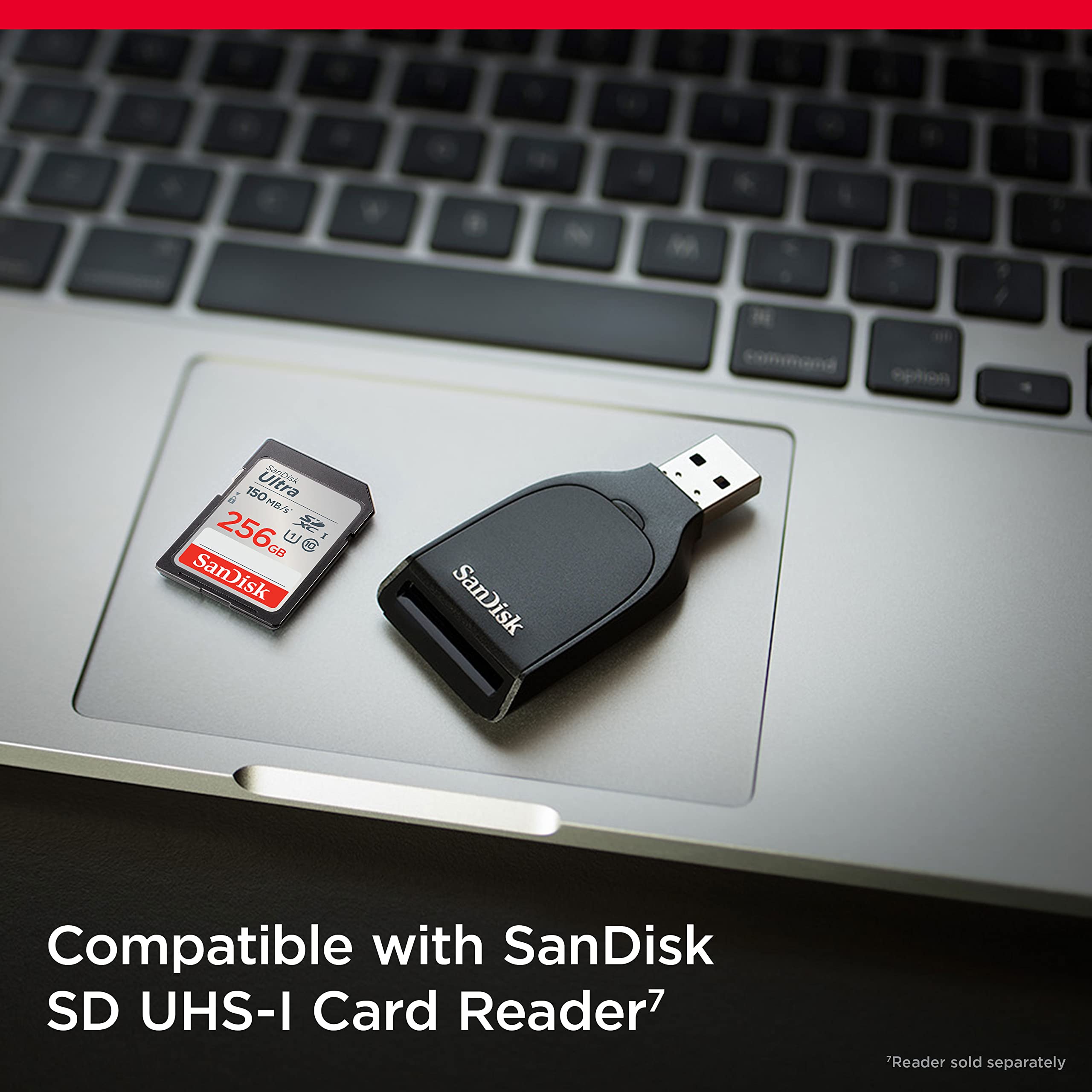 Sandisk 256Gb Ultra Sdxc Uhs-I Memory Card - Up To 150Mb/S, C10, U1, Full Hd, Sd Card - Sdsdunc-256G-Gn6In