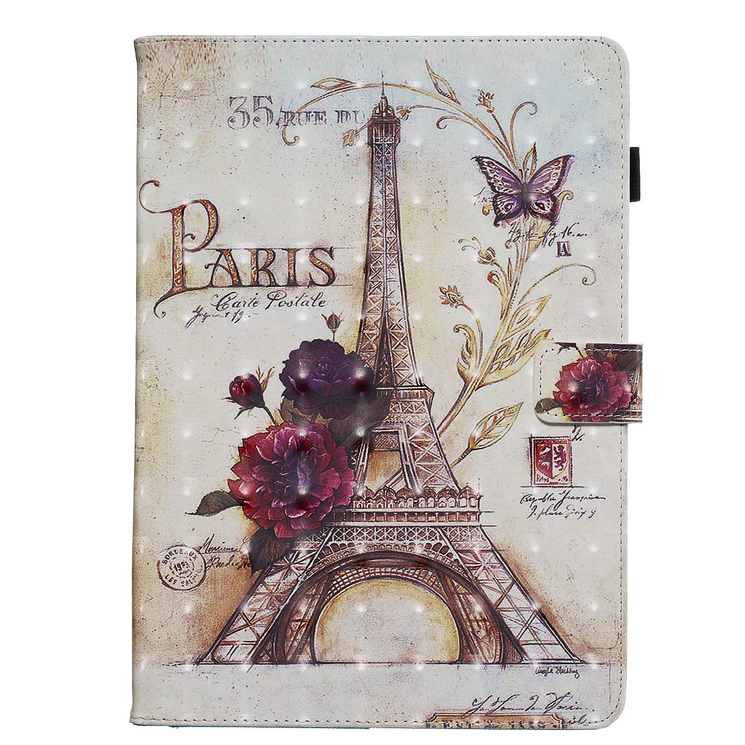 Uucovers Ipad 10.2 Inch Case 9Th/8Th/7Th Generation (2021/2020/ 2019) & Ipad Air 3 (10.5'') 2019/Ipad Pro 10.5'' 2017 With Penci