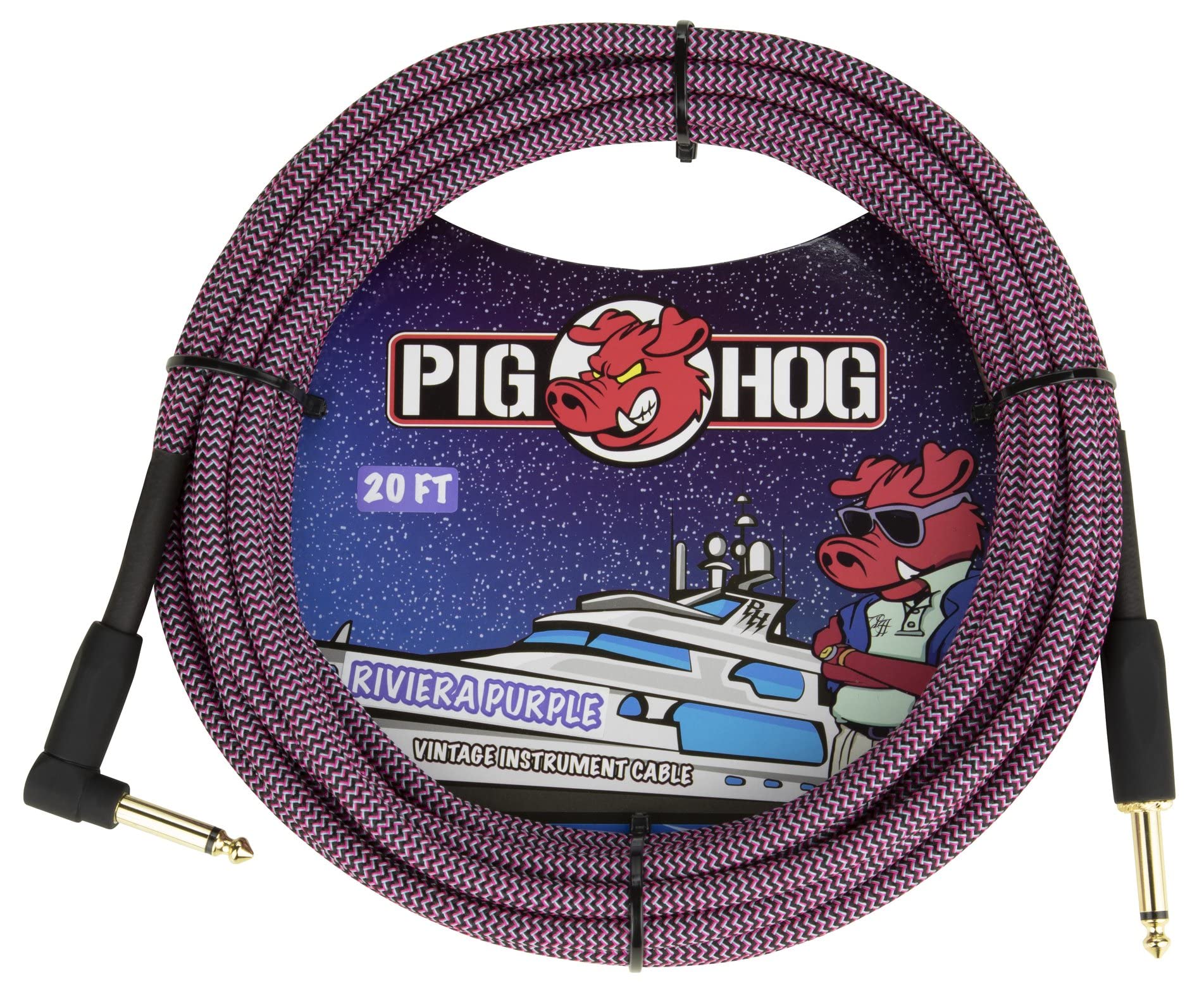 PIGHOG RIVIERA PURPLE 20FT RIGHT ANGLE I