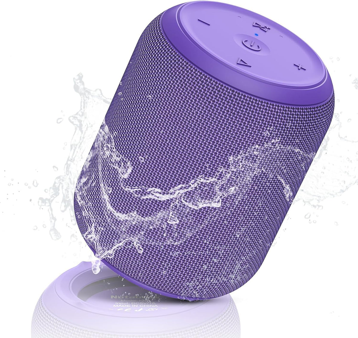 Notabrick Bluetooth Speakers,Portable Wireless Speaker With 15W Stereo Sound, Ipx6 Waterproof Shower Speaker, Dual Pairs, Portab