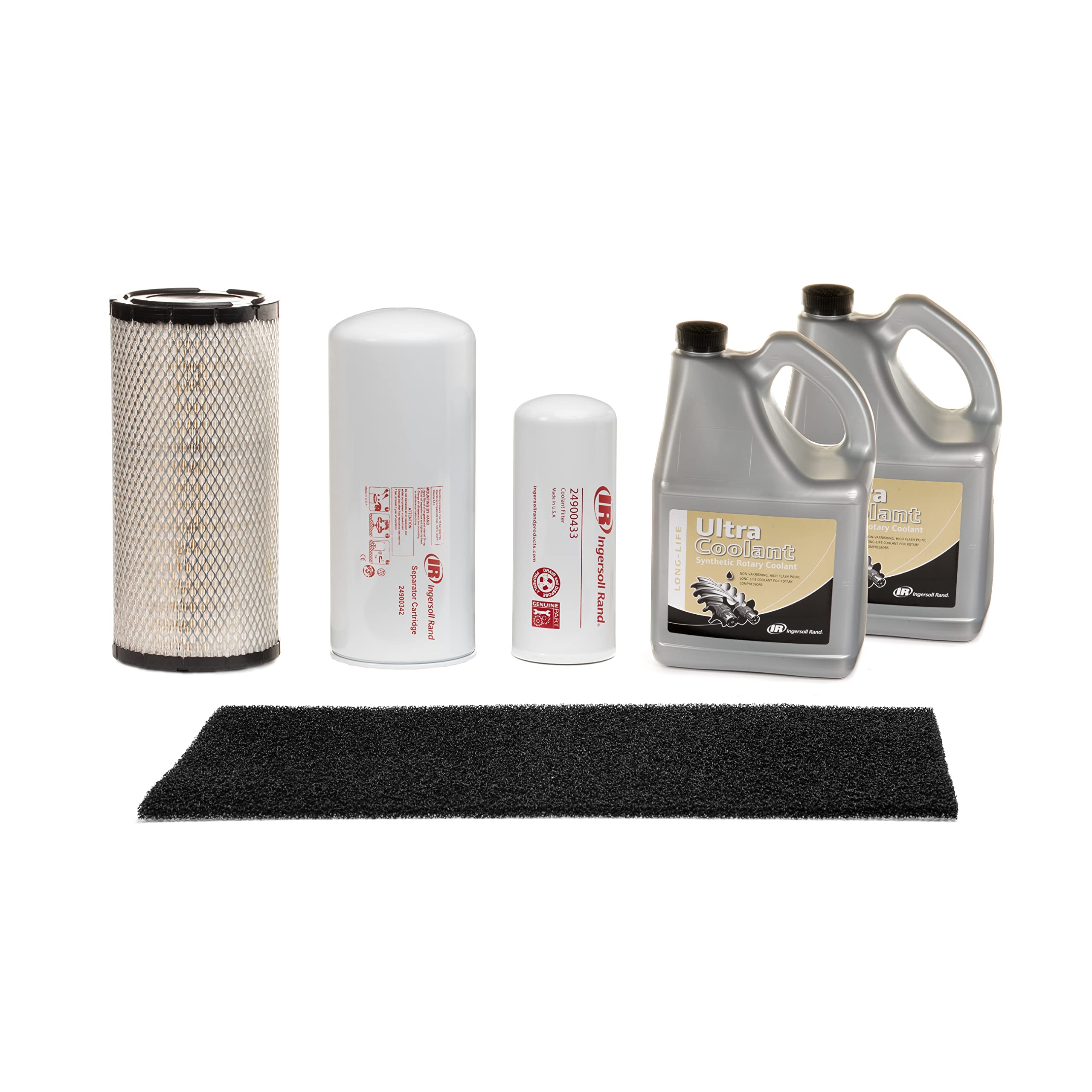 Ingersoll Rand 47739361001 OEM Maintenance Kit for RS11-22i Compressor with Ultra Coolant Lubricant, Beige