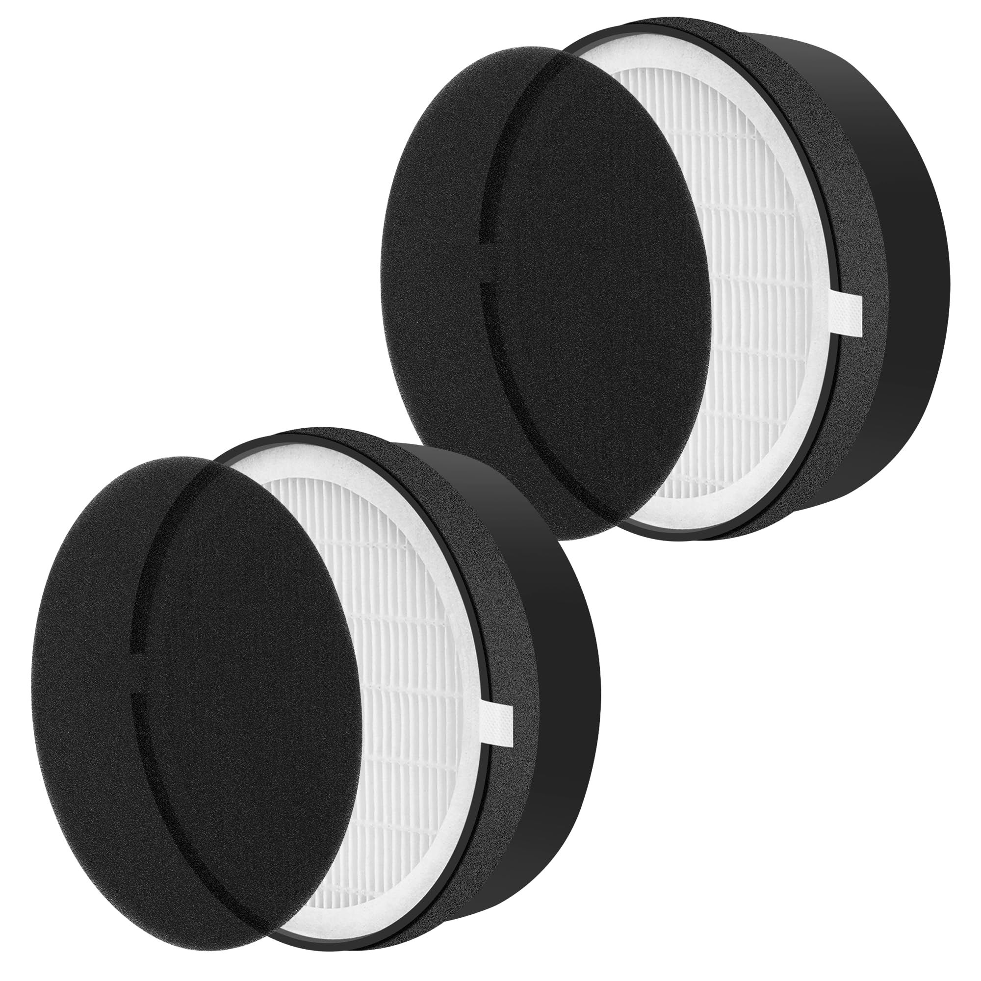 Lv H132 Replacement Filter For Levoit Lv H132 Air Purifier, 3 In 1 H13 True Hepa Filter Replacement Part Lv H132 Rf, 2 Pack