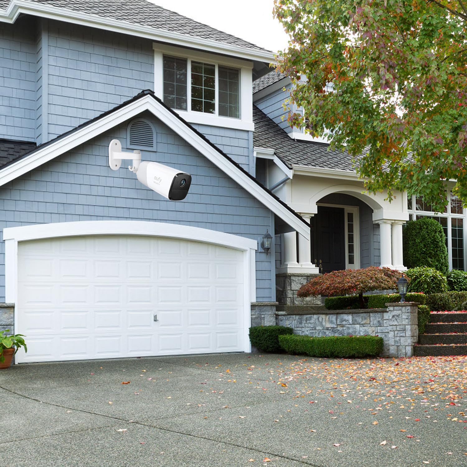 2Pack Wall Mount Compatible With Eufycam 2C/2C Pro, 2/2 Pro, 3C/S300, 3/S330, Also For Solocam S220/C210, Adjustable Camera Mount Brackets For Eufy Camera Indoor/Outdoor   White