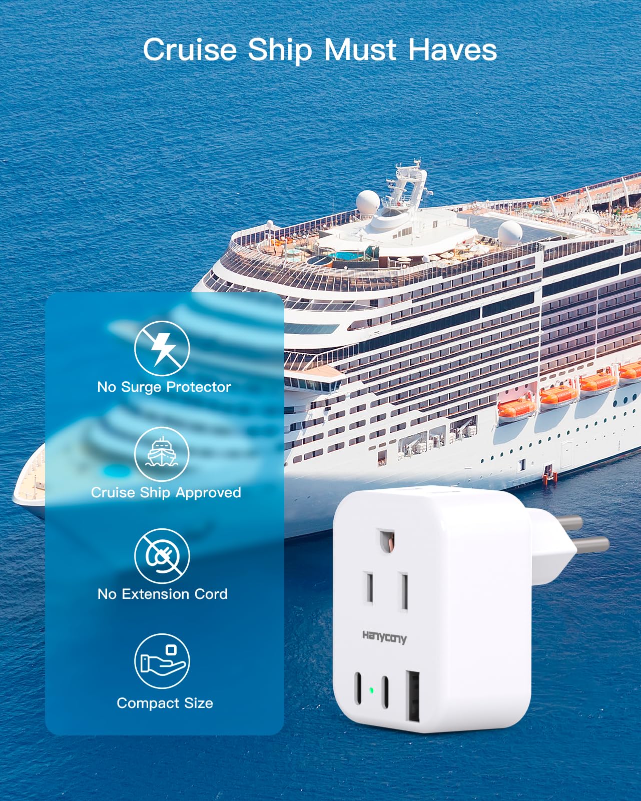 Switzerland Power Travel Plug Adapter, Type J Power Adapter With 2 Outlets 3 Usb Ports(2 Usb C) For Us To Swiss Switzerland Liec
