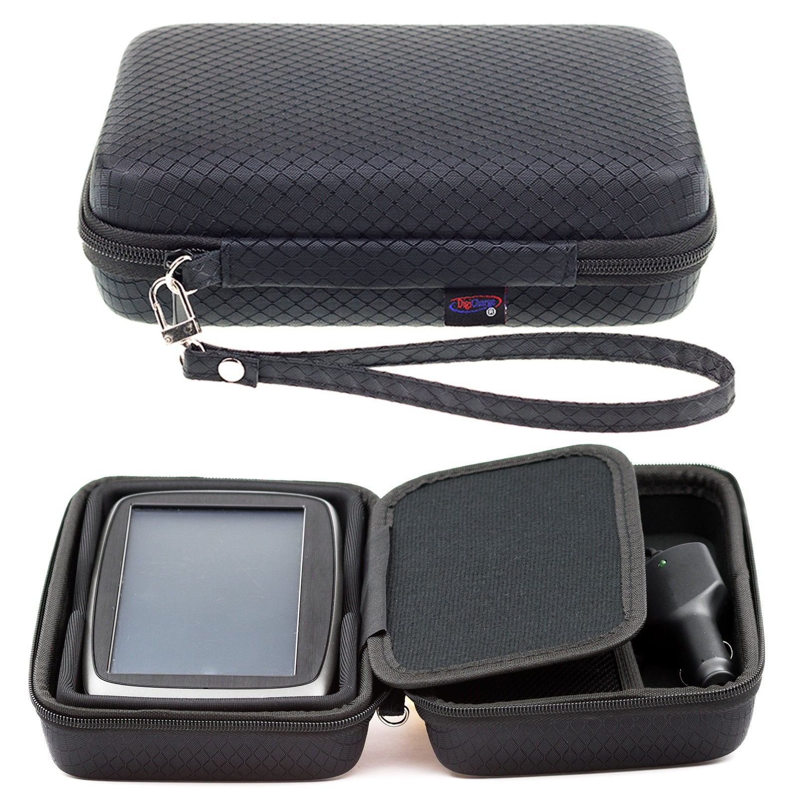 Digicharge Hard Carrying Case For Tomtom Go Comfort 6 Go Supreme 6 Via 1625 1625M 1625Tm Go 620 Trucker 620 6 Inch Gps With Acce