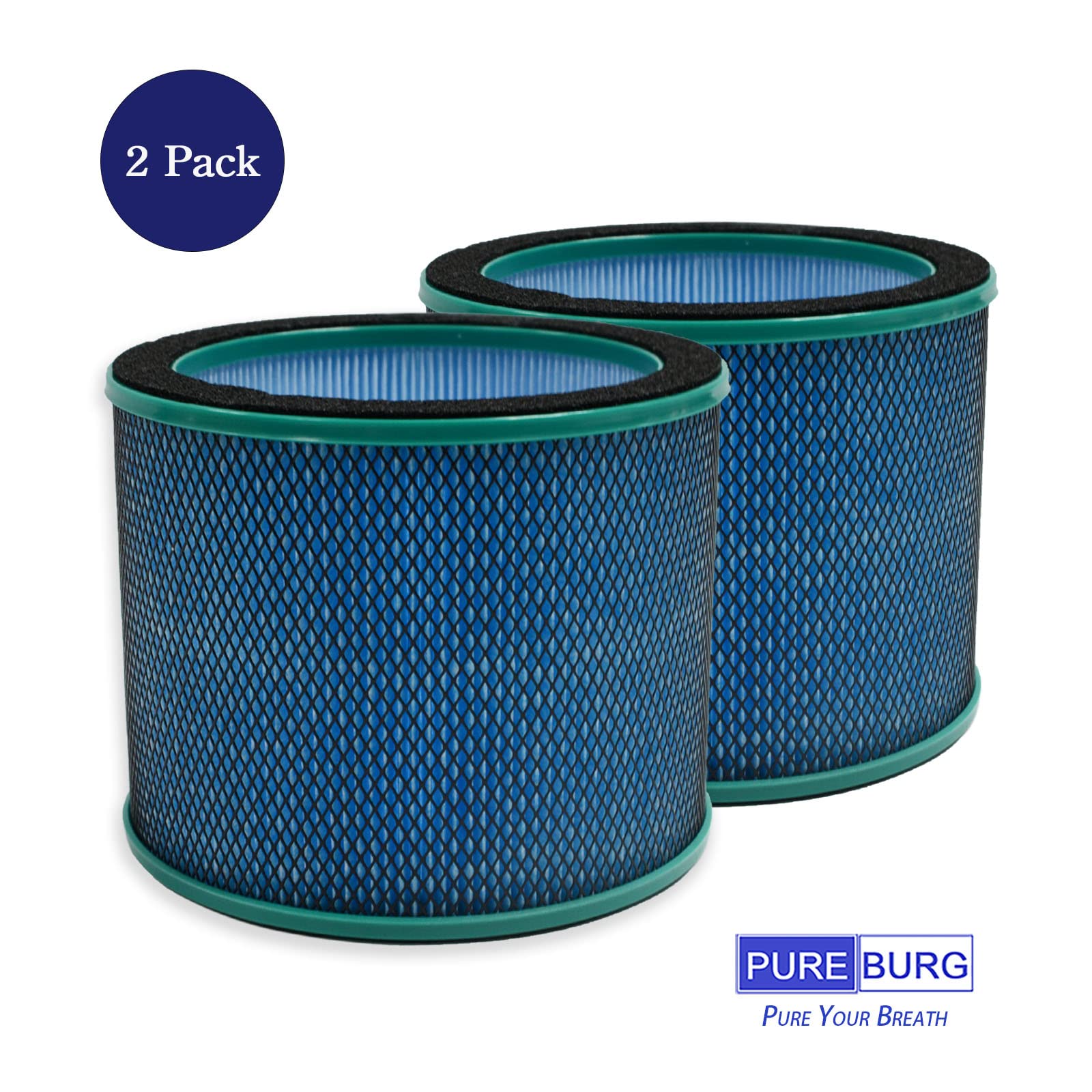 Pureburg Replacement Filter Compatible With Ultty R021 R21 R020 R20 Bladeless Tower Fan + Air Purifier 2 In 1 & Modere Hot + Col