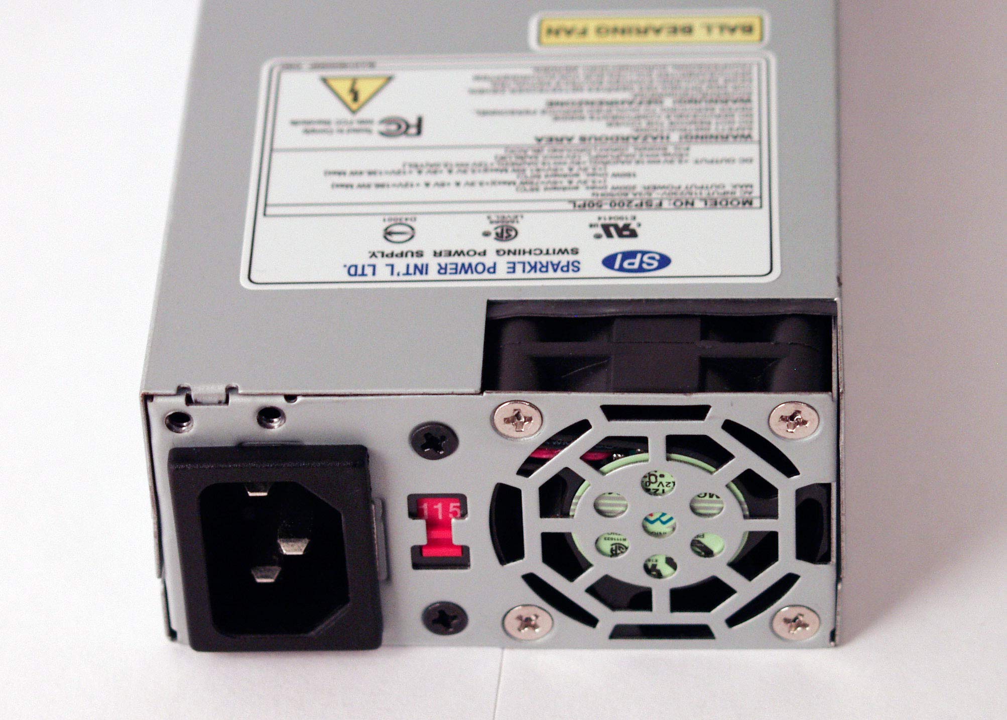Spi Fsp200 50Pl B 200W Flex Atx 20 Pin 4Cm Bb Fan Power Supply