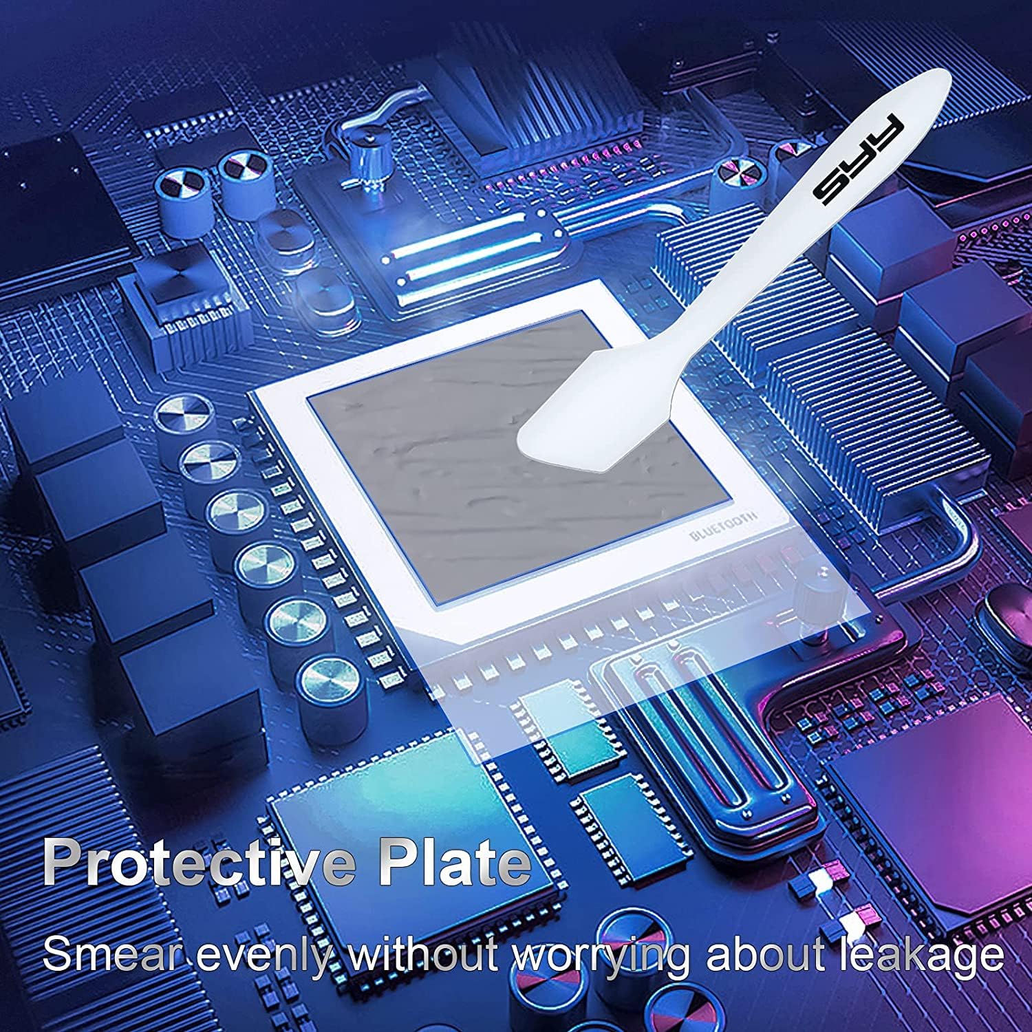 Syy Thermal Paste With Toolkit, 5G Cpu Paste Thermal Compound Paste Heatsink For Ic/Processor/Cpu/All Coolers,New Formula Carbon