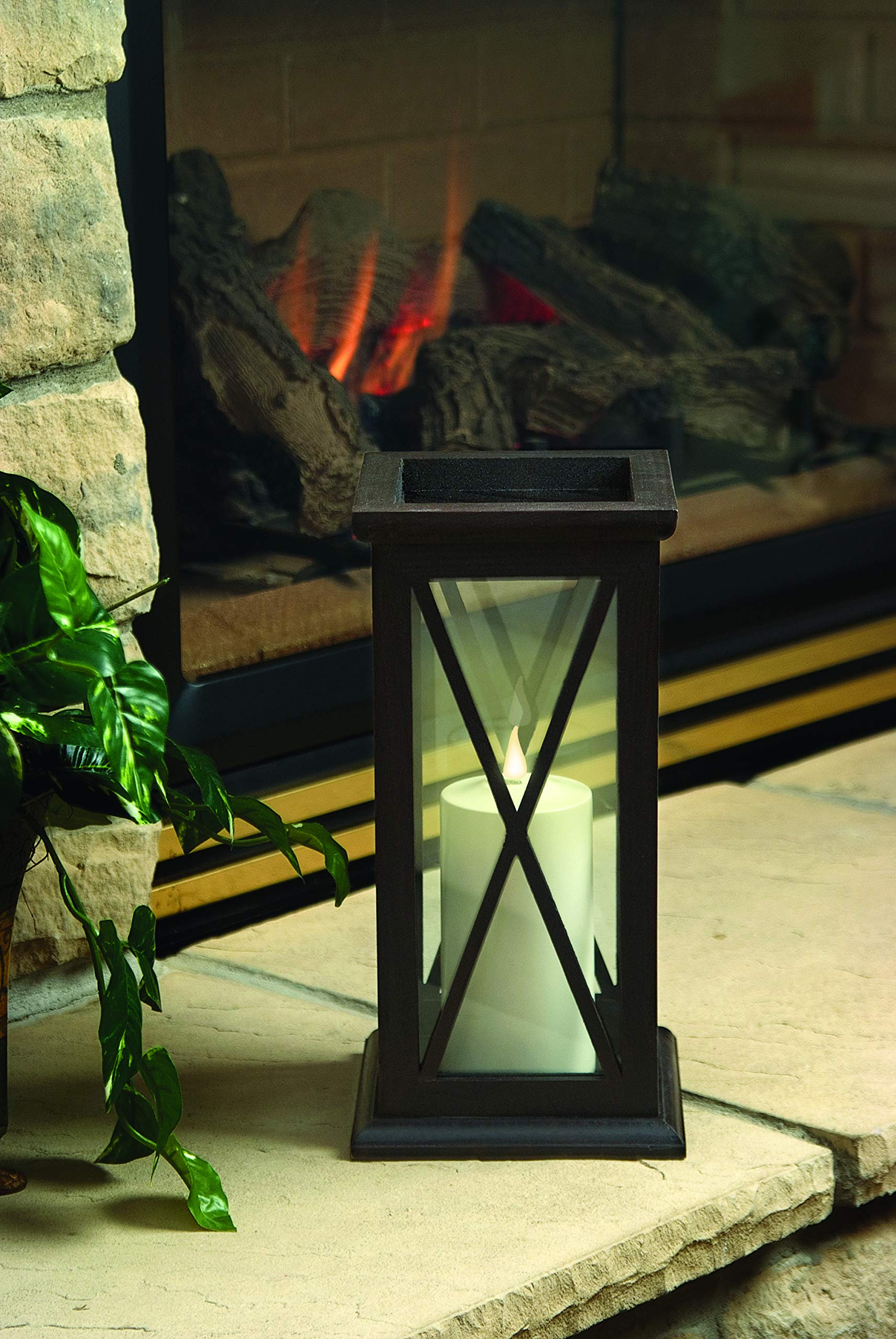 Xodus Innovations Fpc1587 Weatherproof Flameless Indoor/Outdoor Battery Powered Pillar Candle With Warm White Realistic Flame, 3