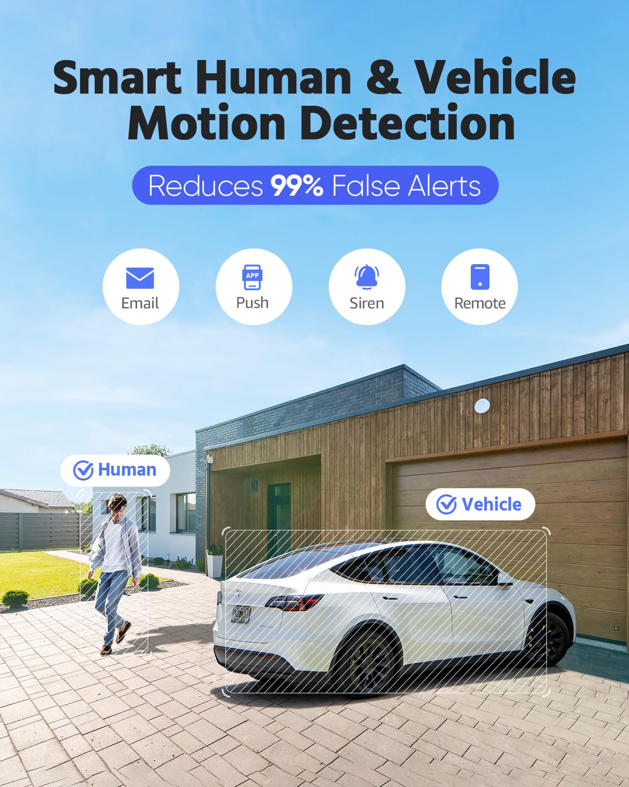 ANNKE FCD800 8MP PoE Security Camera - 180° View, Color Night Vision, Two-Way Talk, SD Card Slot, Outdoor Surveillance