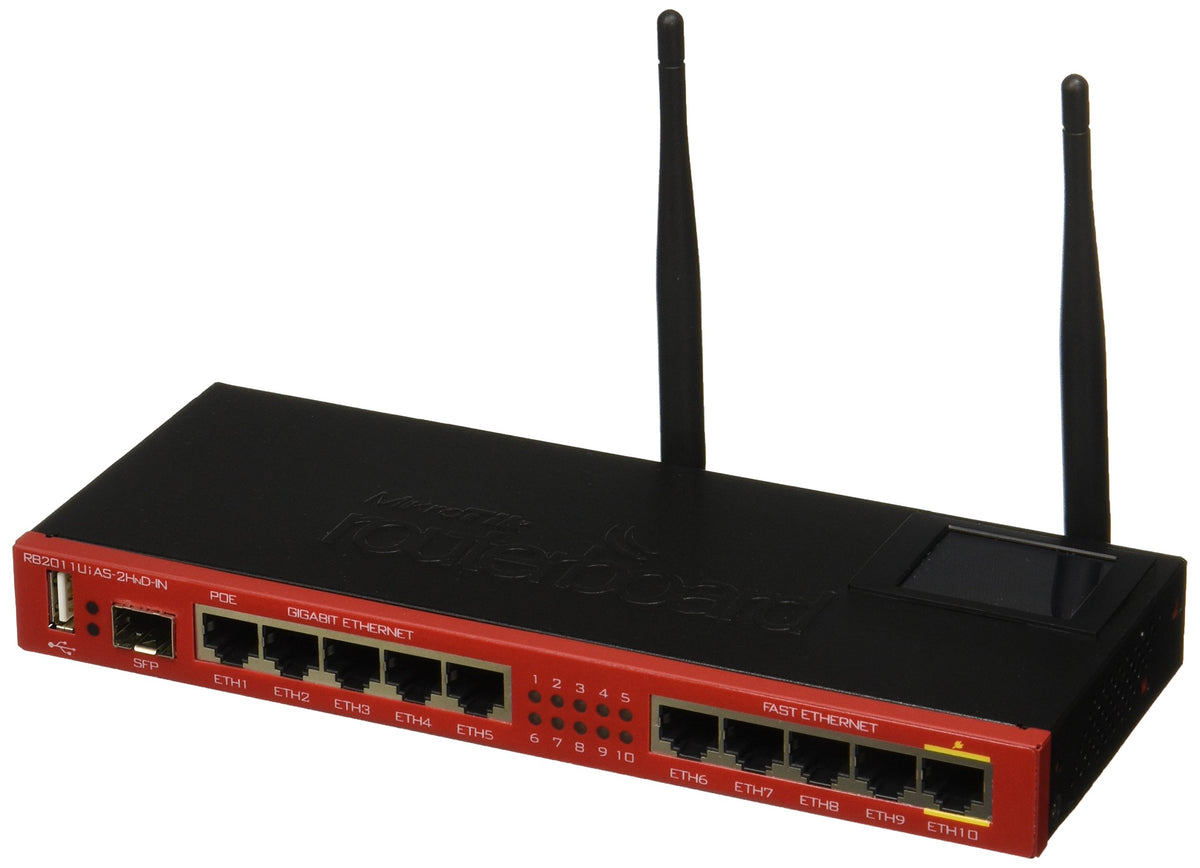 Mikrotik Routerboard RB2011UiAS-2HnD-IN Sfp Port plus 10 Port Ethernet