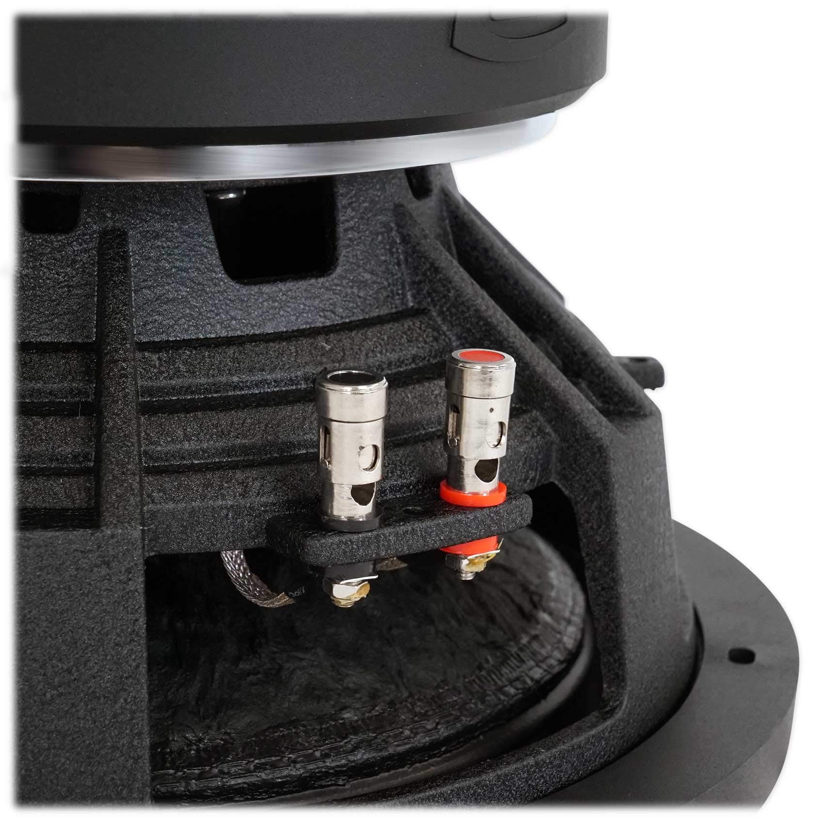 Rockville Punisher 12D1 12 Car Subwoofer, 5600W Peak/1400W Rms Cea Rated, Dual 1-Ohm, 246 Oz Magnet, Cast Aluminum Basket, Compe