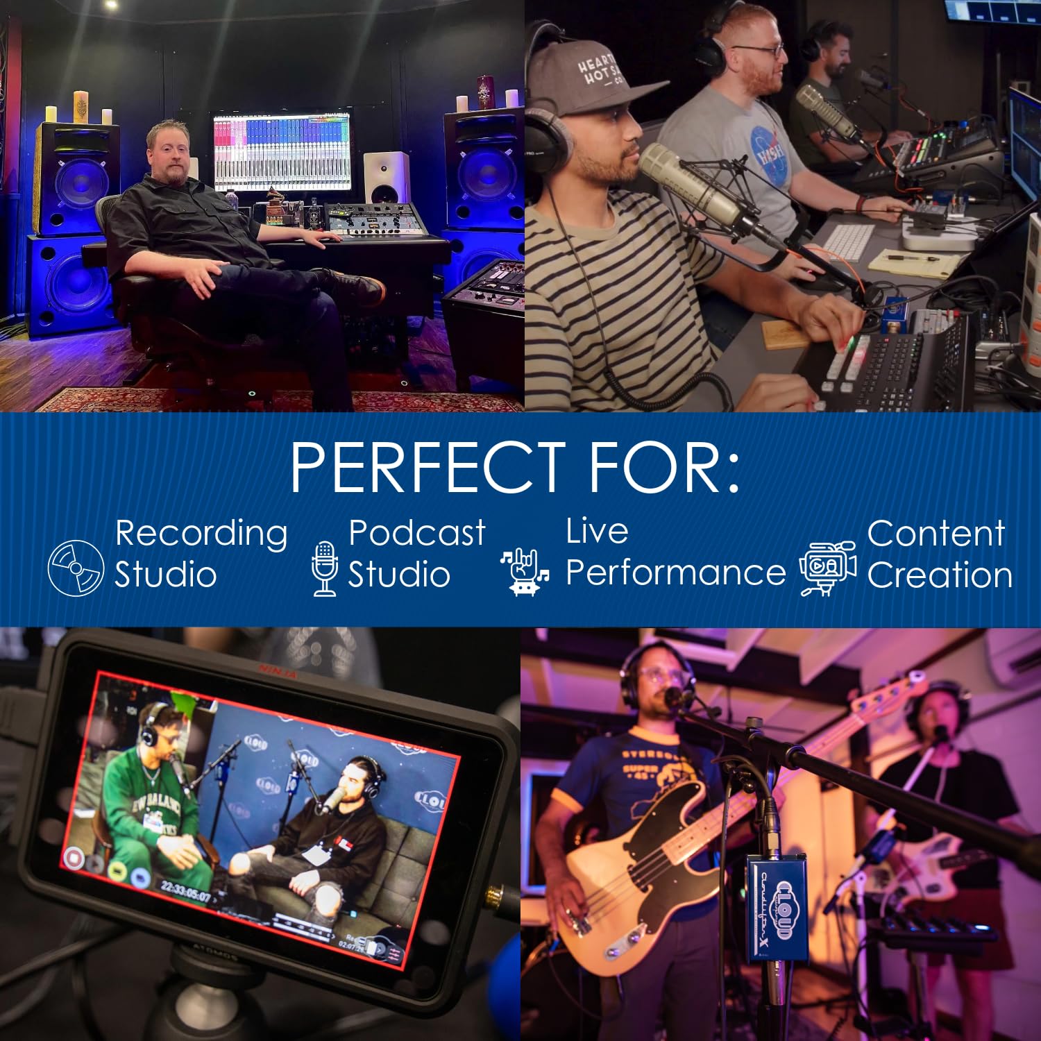 Cloud Microphones   Cloudlifter Cl 2 Mic Activator   Ultra Clean Microphone Preamp Gain   Usa Made