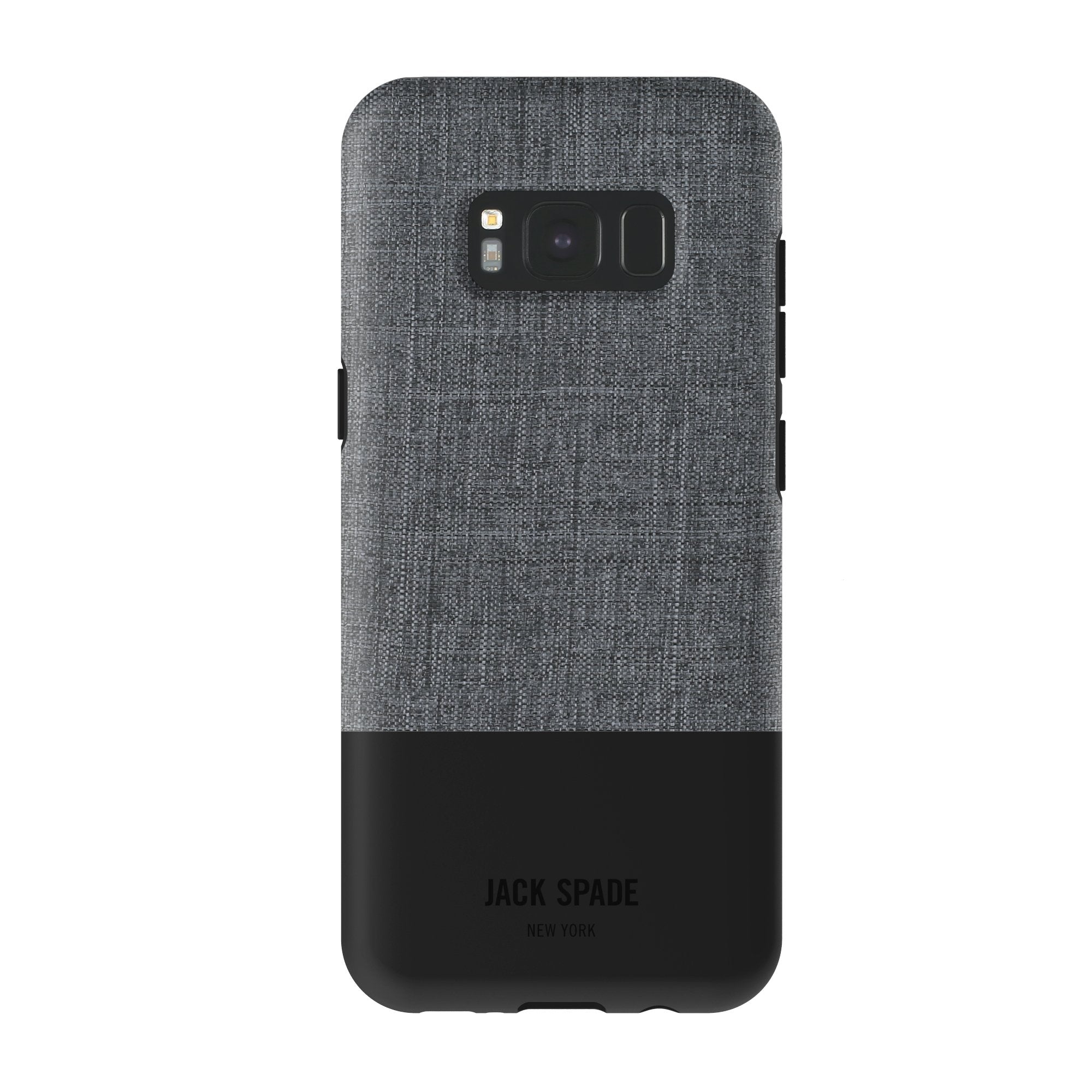 Jack Spade Color Block Case For Samsung Galaxy S8   Tech Oxford Gray/Black